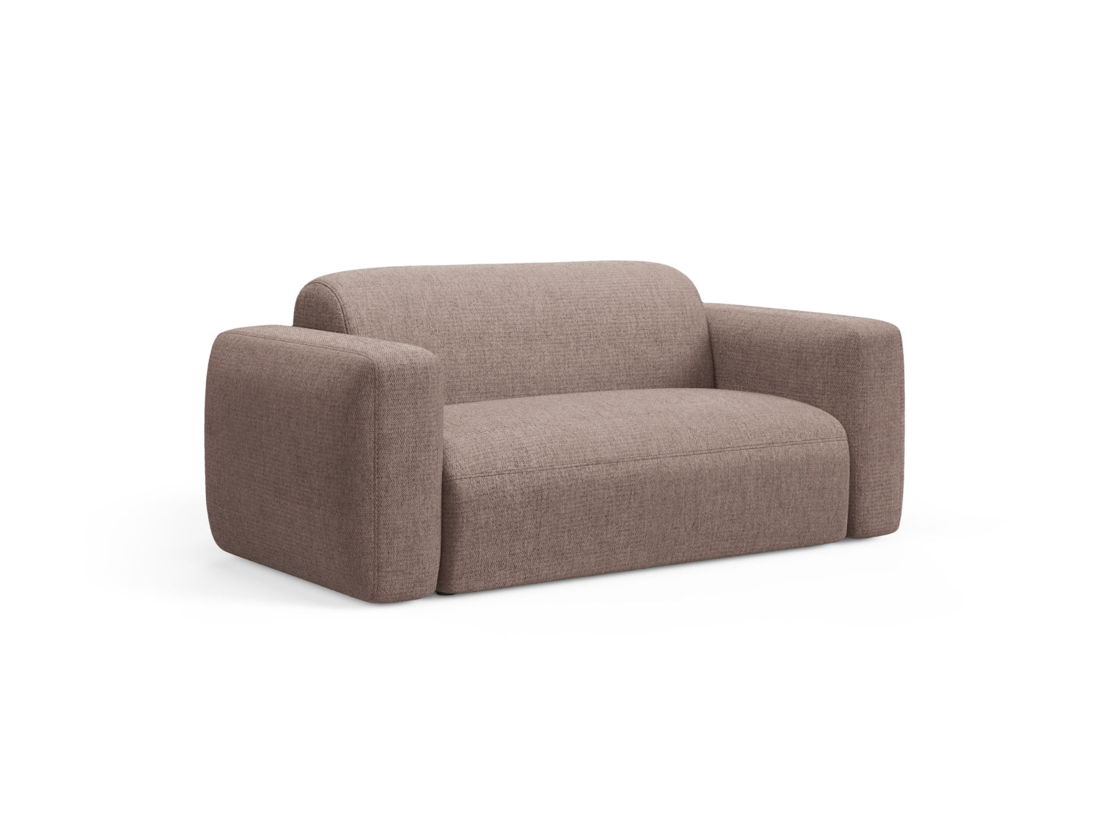 Elegantes Strino Modular Sofa für zwei Personen in stilvollem Cappuccino-Sorella, ideal für moderne Wohnräume.