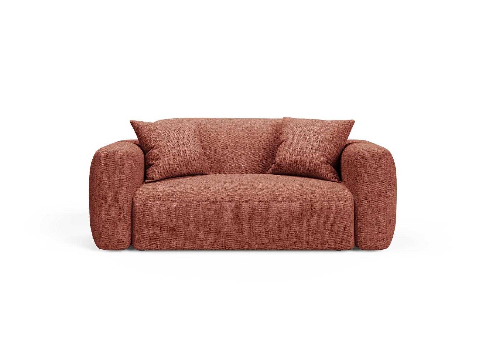Strino Modular Sofa 2 Sitzer in Coral-Sorella präsentiert im Onlineshop von KAQTU Design AG. 2er Sofa ist von Cosmopolitan Design