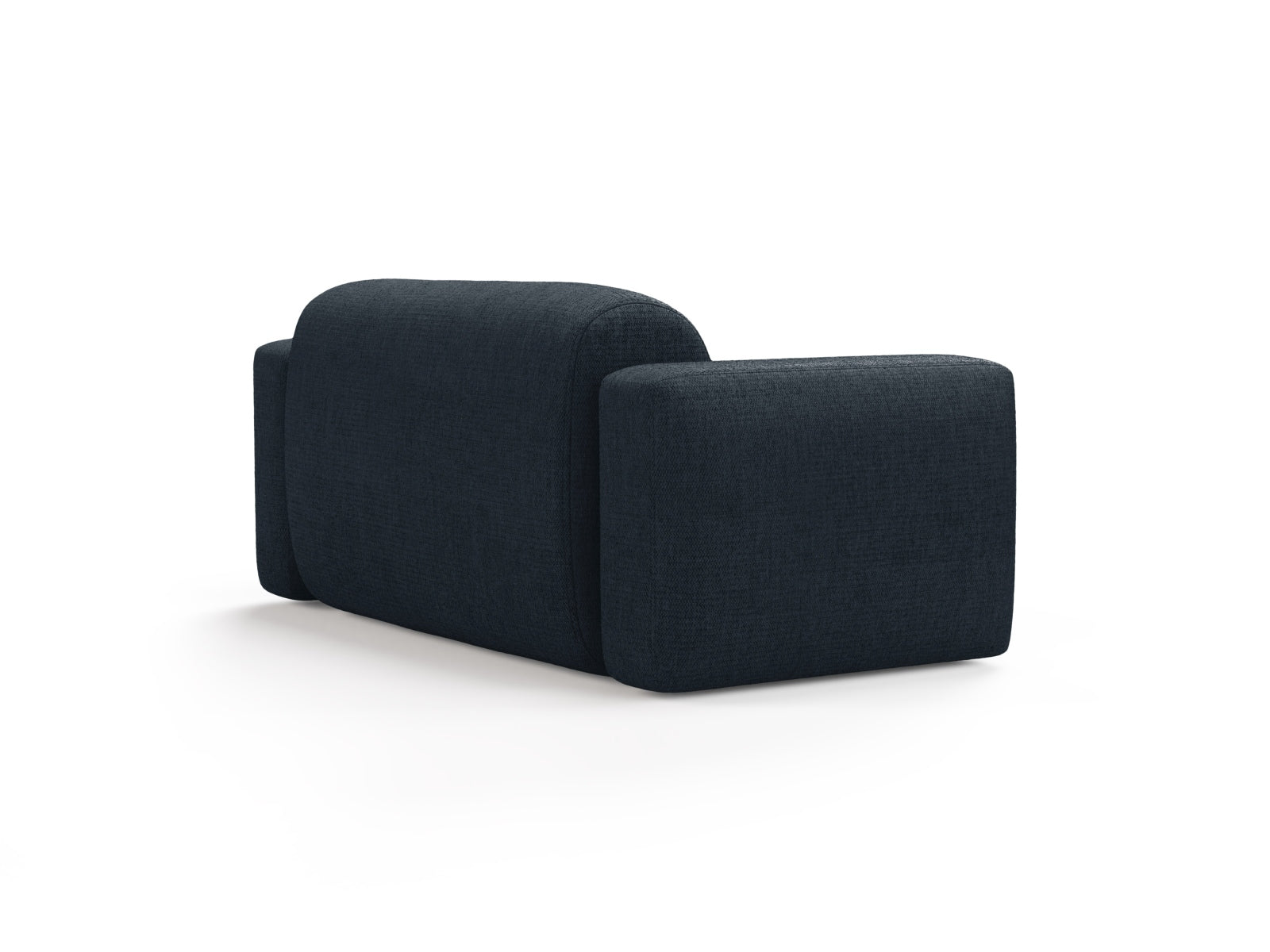 Stylisches Strino Modular Sofa für zwei Personen in tiefem Blau, perfekt für zeitgemäße Inneneinrichtungen und gemütliche Atmosphäre.