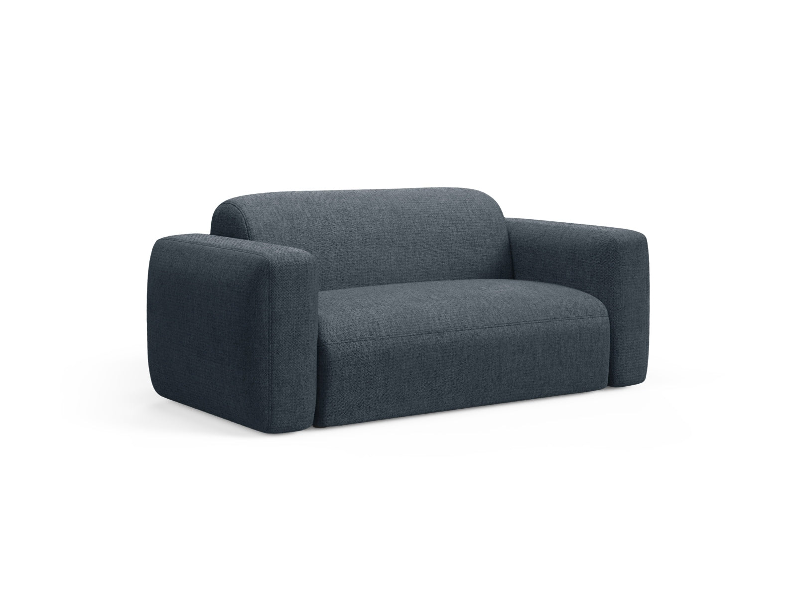 Elegantes Strino Modular Sofa 2 Sitzer in Dunkelblau, ideal für moderne Wohnräume, erhältlich bei KAQTU Design AG.