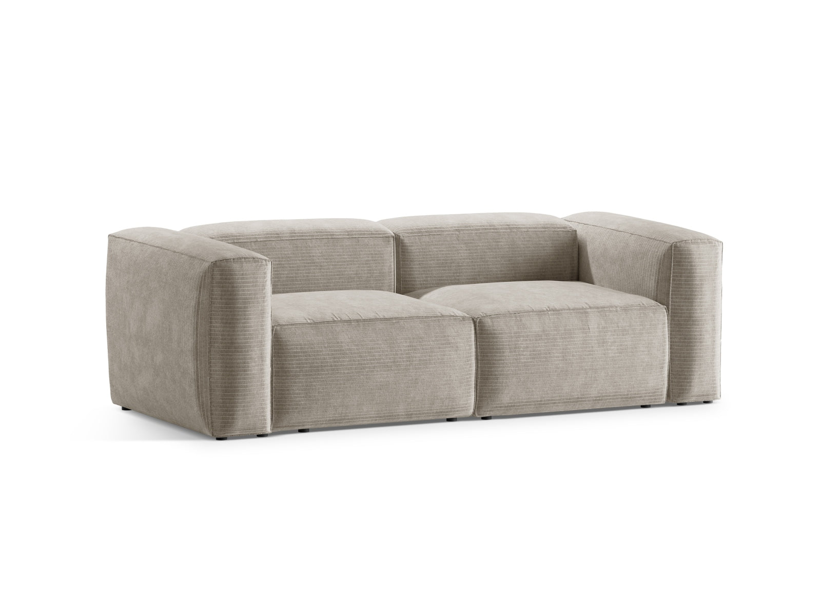 Bergamo Modular Sofa 2 Sitzer in Ivory-Perla präsentiert im Onlineshop von KAQTU Design AG. 2er Sofa ist von Cosmopolitan Design