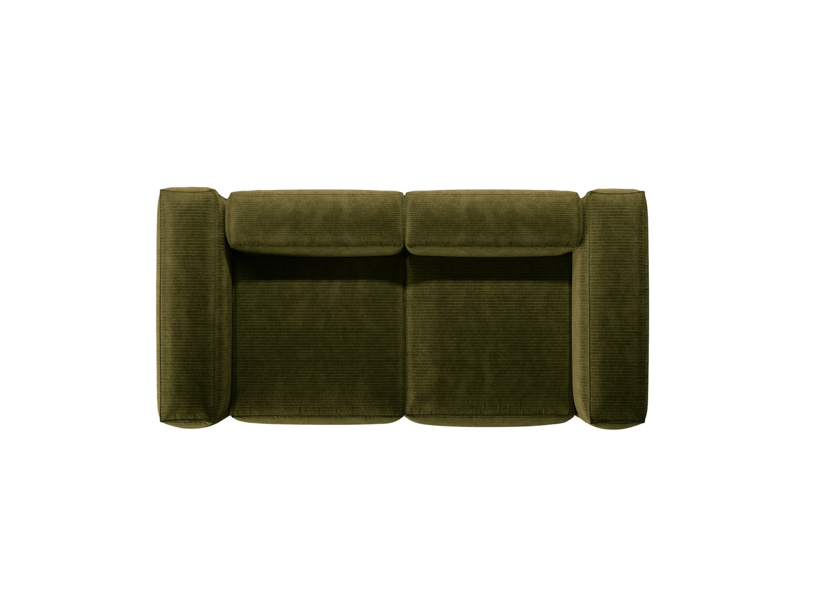 Bergamo Modular Sofa 2 Sitzer in Green-Perla präsentiert im Onlineshop von KAQTU Design AG. 2er Sofa ist von Cosmopolitan Design