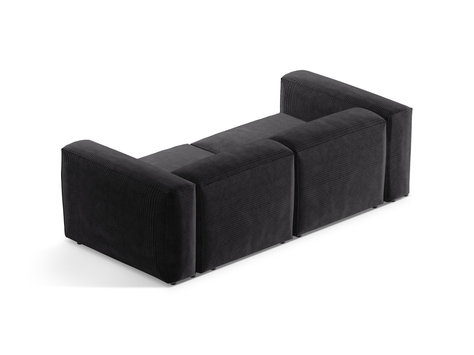 Bergamo Modular Sofa 2 Sitzer in Grey-Perla präsentiert im Onlineshop von KAQTU Design AG. 2er Sofa ist von Cosmopolitan Design