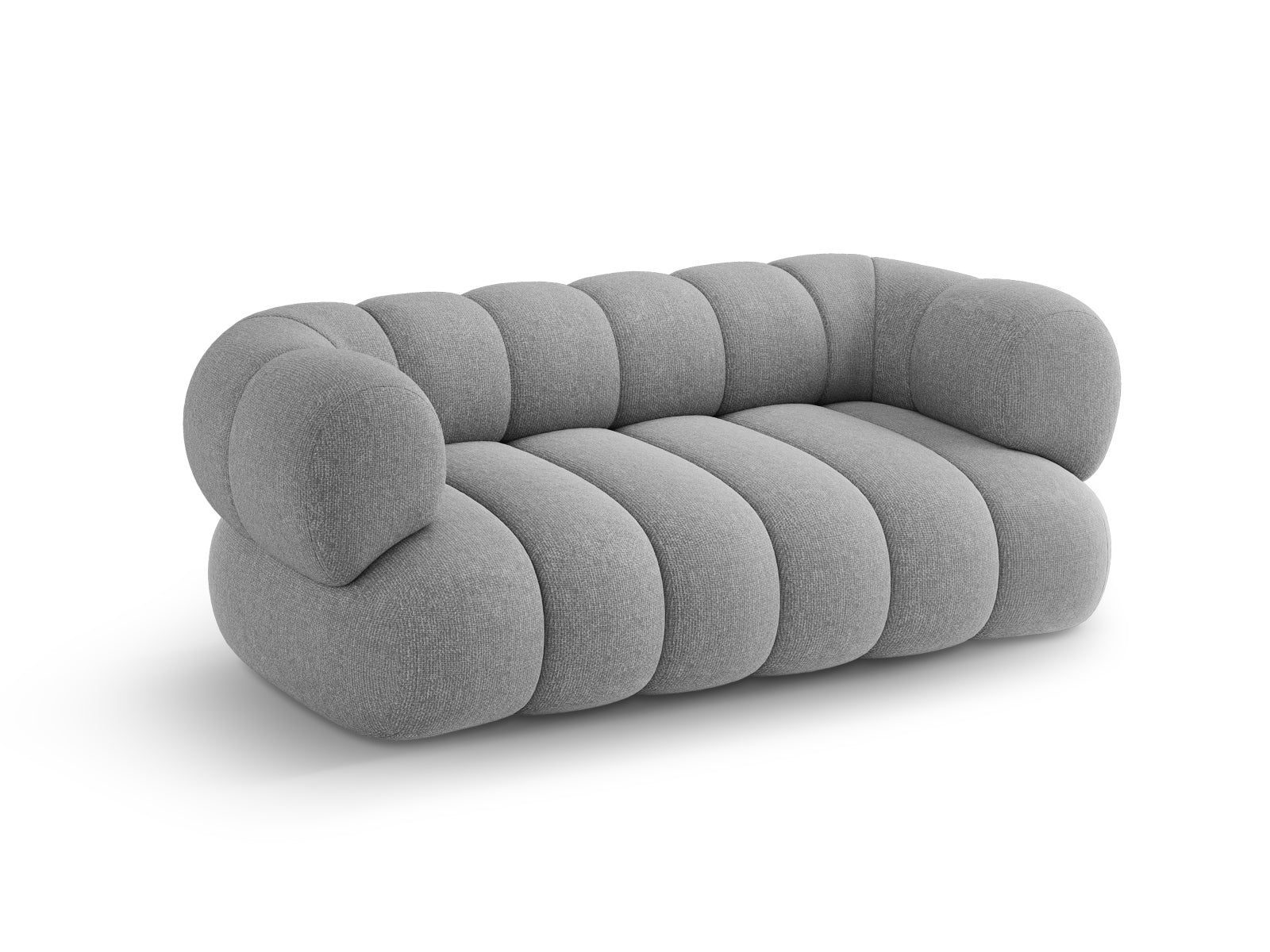 Modernes Koge 2-Sitzer Sofa in tiefem Navy Blue, perfekt für gemütliche und stilvolle Wohnzimmer, entworfen von Cosmopolitan Design.