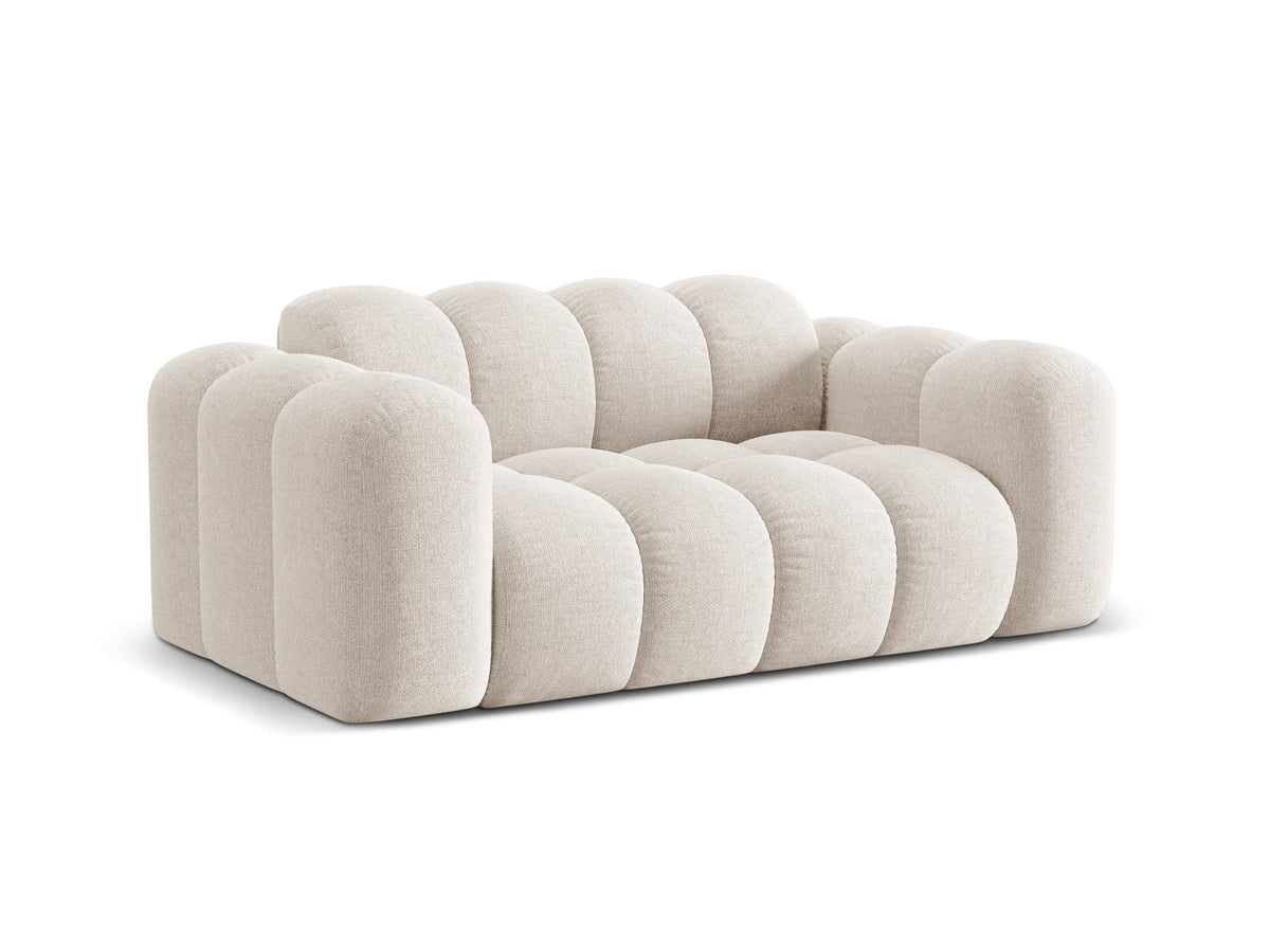 2-Sitzer Sofa Treno in Light Beige-Eden präsentiert im Onlineshop von KAQTU Design AG. 2er Sofa ist von Cosmopolitan Design