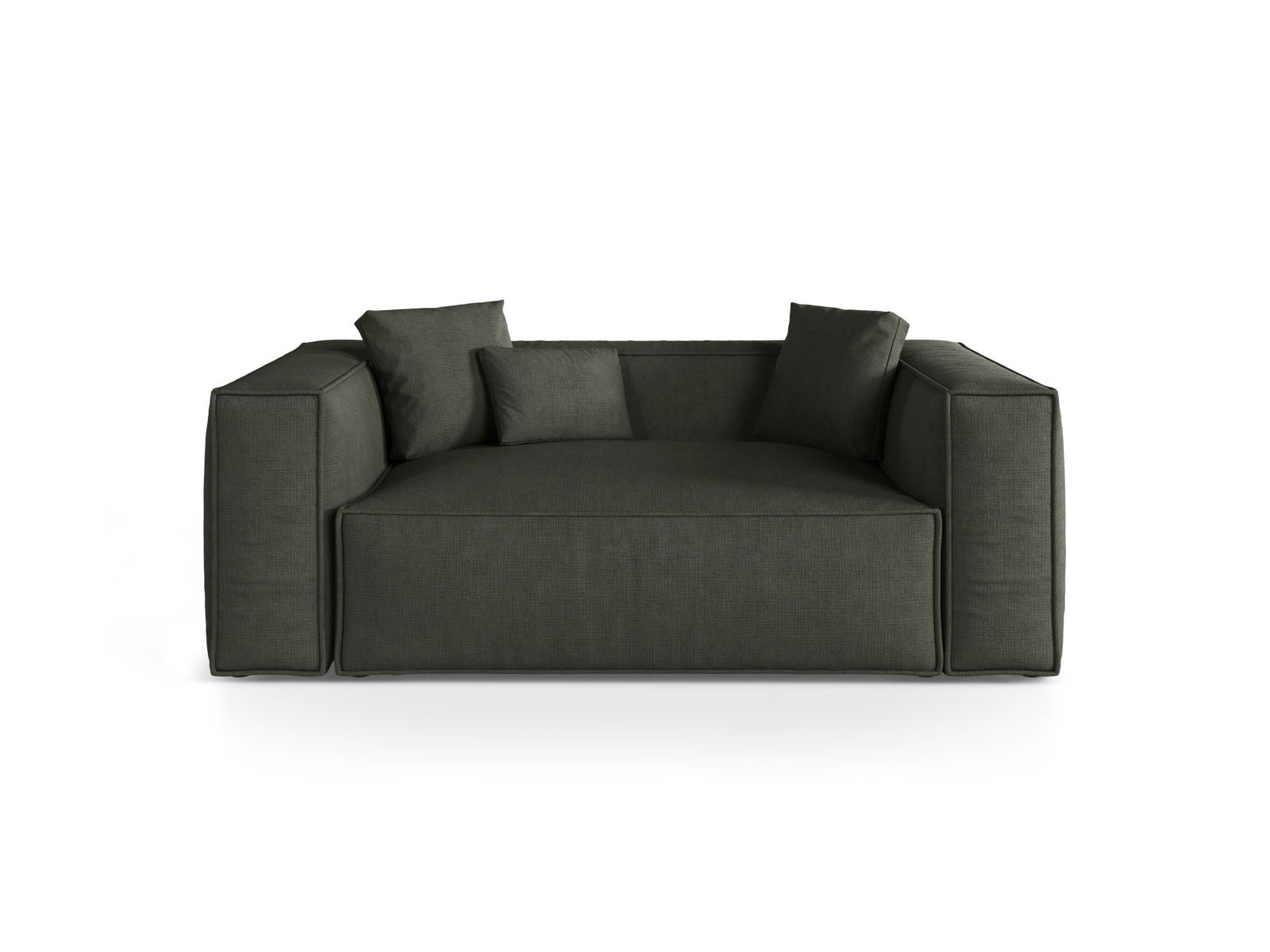 2-Sitzer Sofa Aveiro in Moss Green-Liberty präsentiert im Onlineshop von KAQTU Design AG. 2er Sofa ist von Cosmopolitan Design