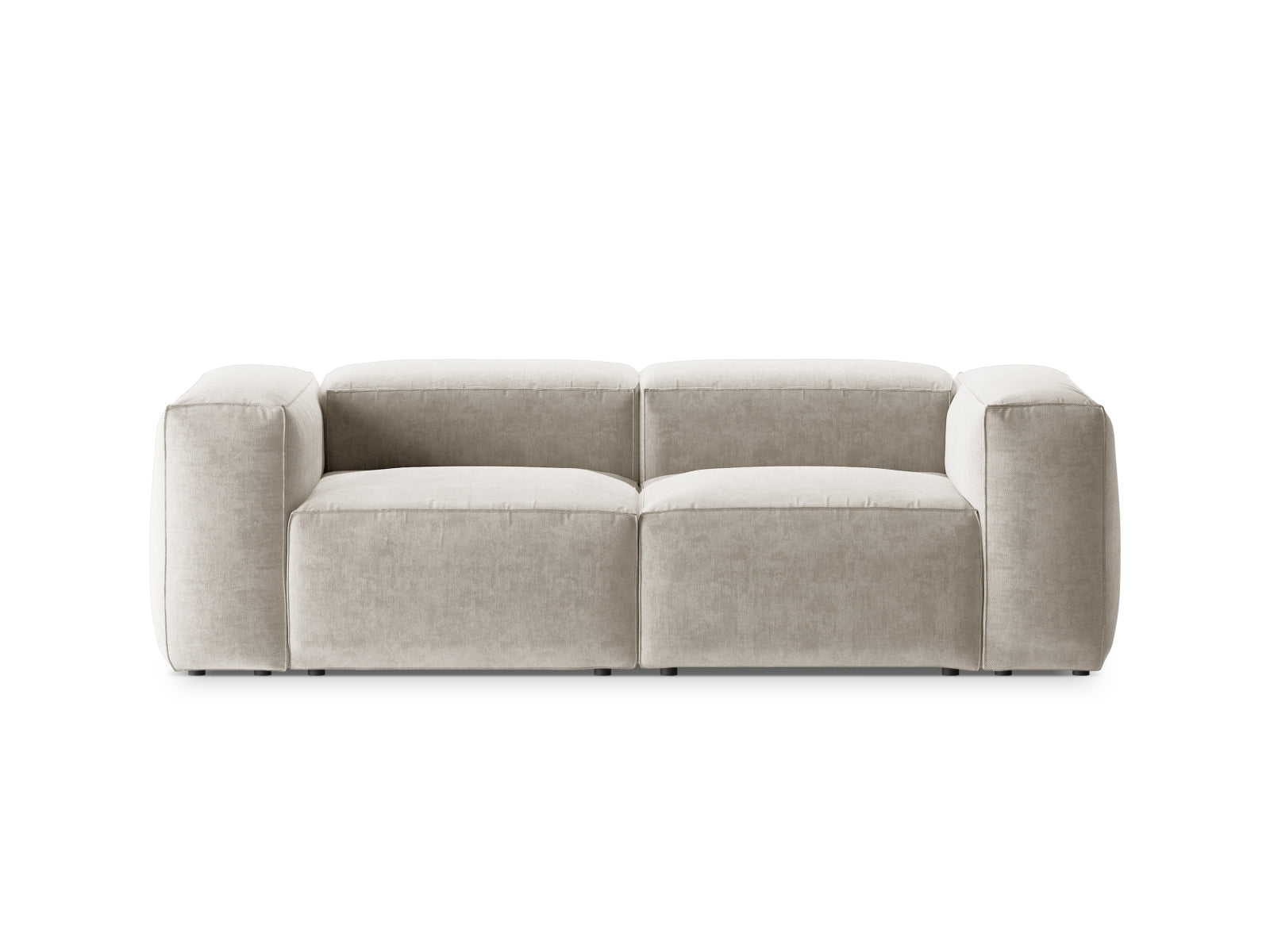 Bergamo Modular Sofa 2 Sitzer in Beige-Liberty präsentiert im Onlineshop von KAQTU Design AG. 2er Sofa ist von Cosmopolitan Design