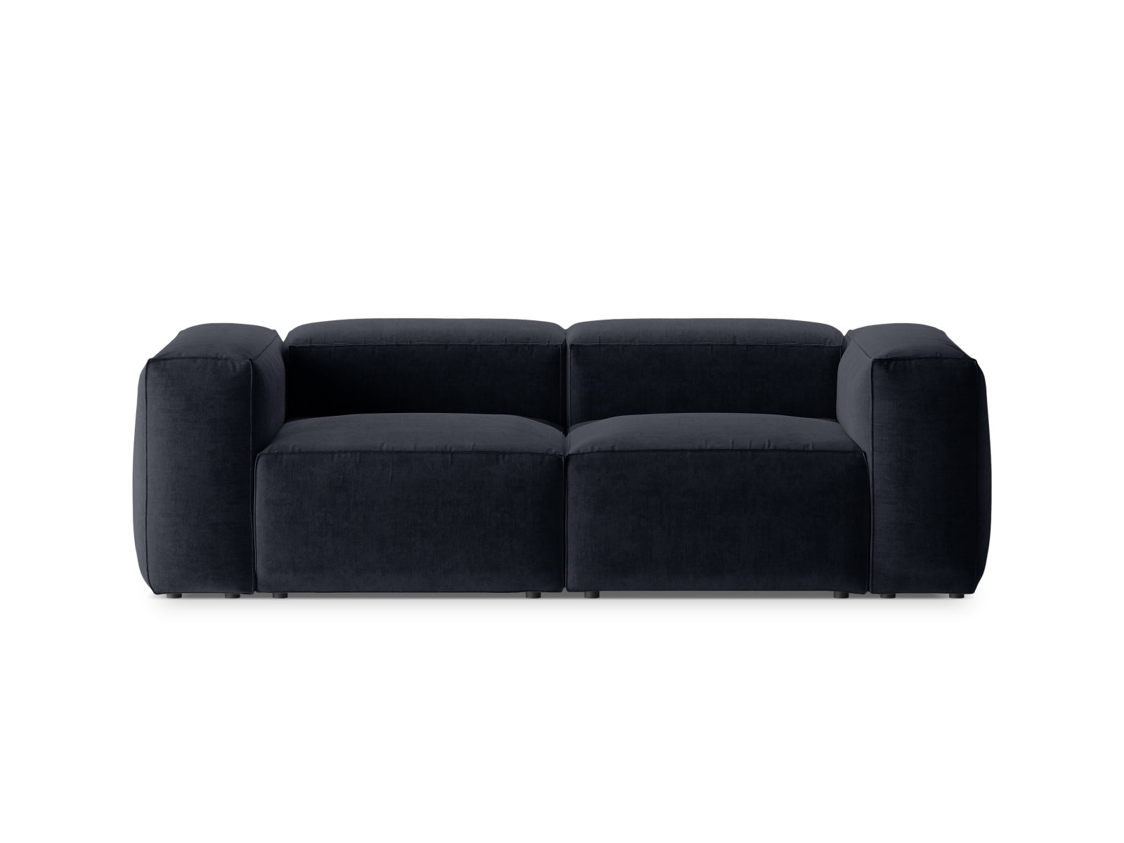 Bergamo Modular Sofa 2 Sitzer in Navy Blue-Liberty präsentiert im Onlineshop von KAQTU Design AG. 2er Sofa ist von Cosmopolitan Design