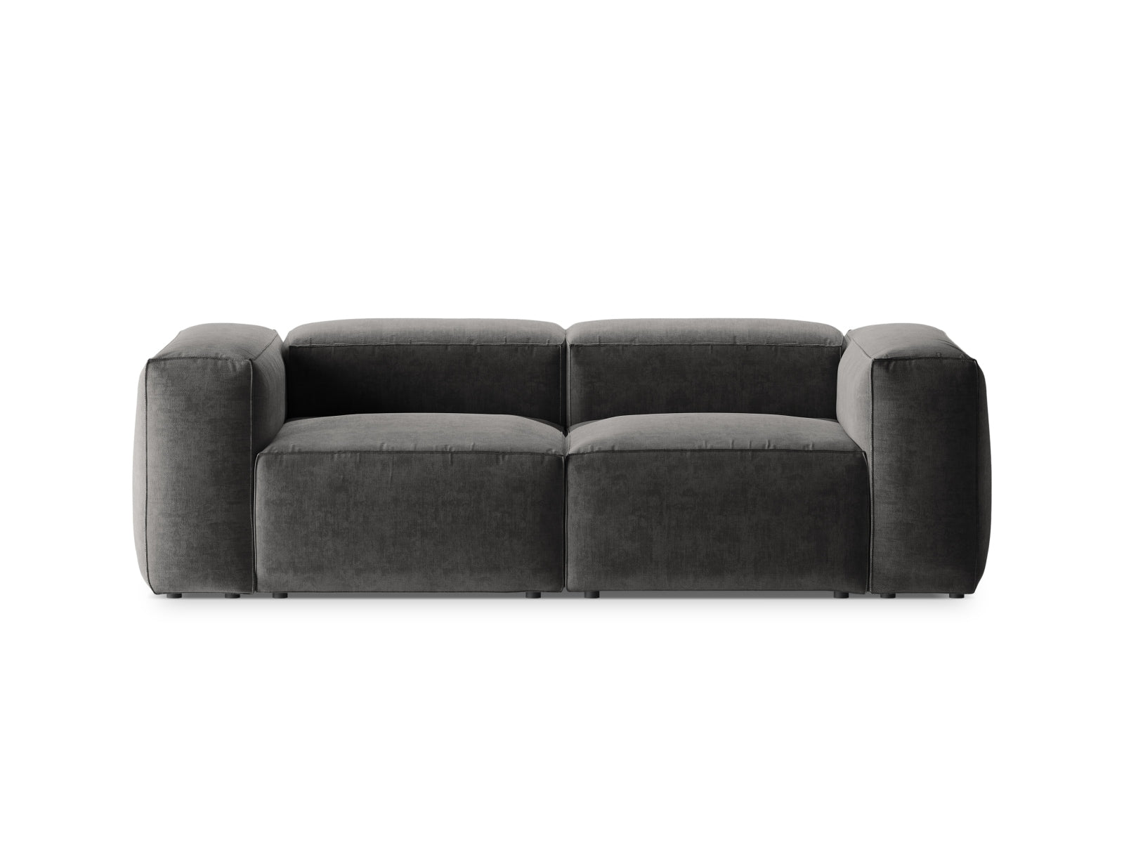 Bergamo Modular Sofa 2 Sitzer in Graphite-Liberty präsentiert im Onlineshop von KAQTU Design AG. 2er Sofa ist von Cosmopolitan Design