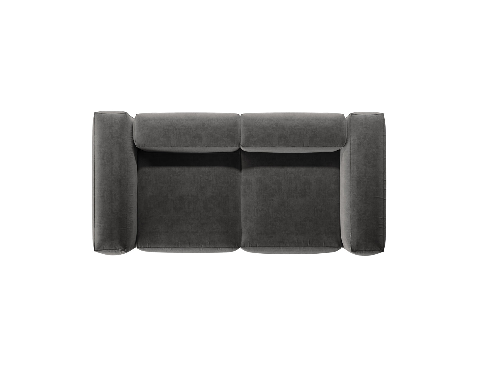 Bergamo Modular Sofa 2 Sitzer in Graphite-Liberty präsentiert im Onlineshop von KAQTU Design AG. 2er Sofa ist von Cosmopolitan Design