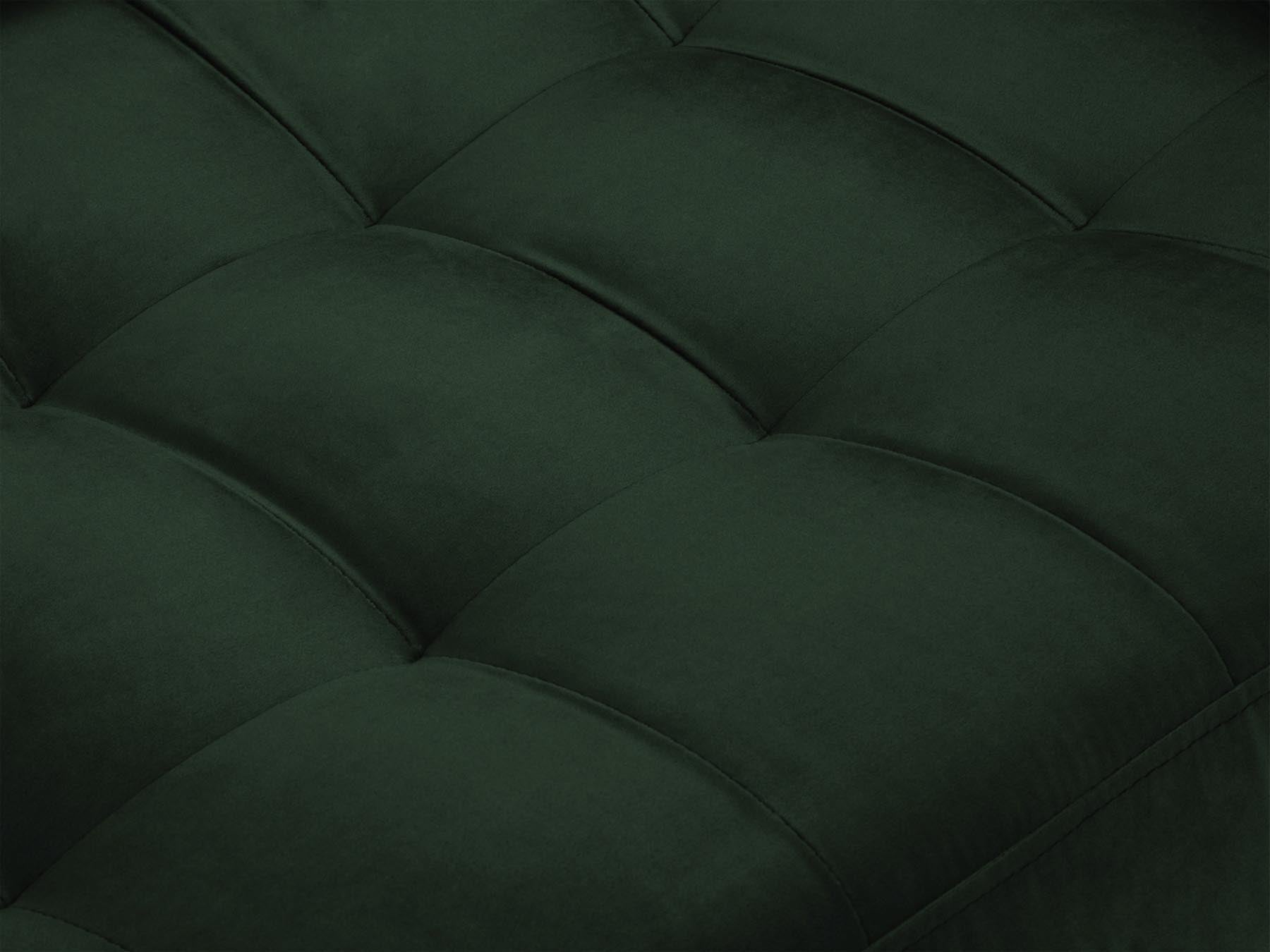 Elegantes 2-Sitzer Sofa Aspen in sattem Flaschengrün, ideal für stilvolle Wohnräume. Bequeme Sitzfläche und modernes Design vereinen sich harmonisch.