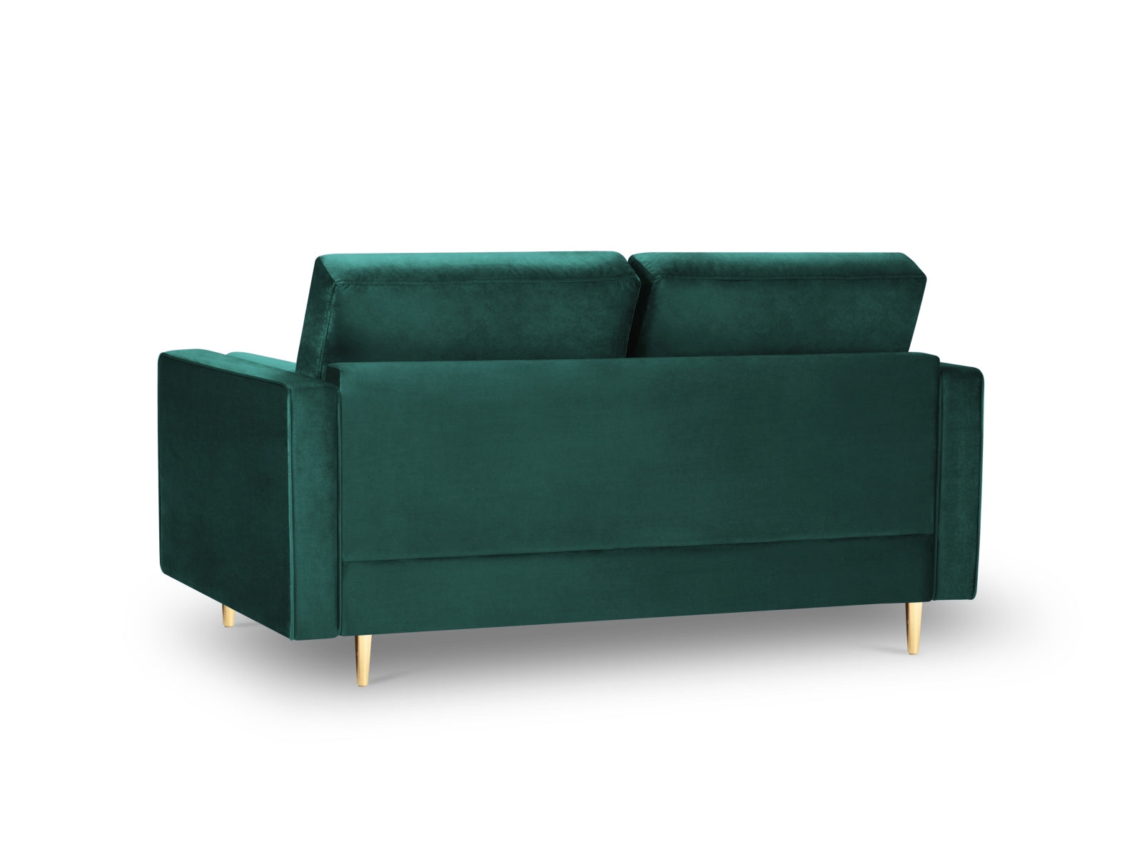 Gemütliches 2-Sitzer Sofa Aspen in ansprechendem Petrol, perfekt für stilvolle Wohnzimmer und entspannte Abende.