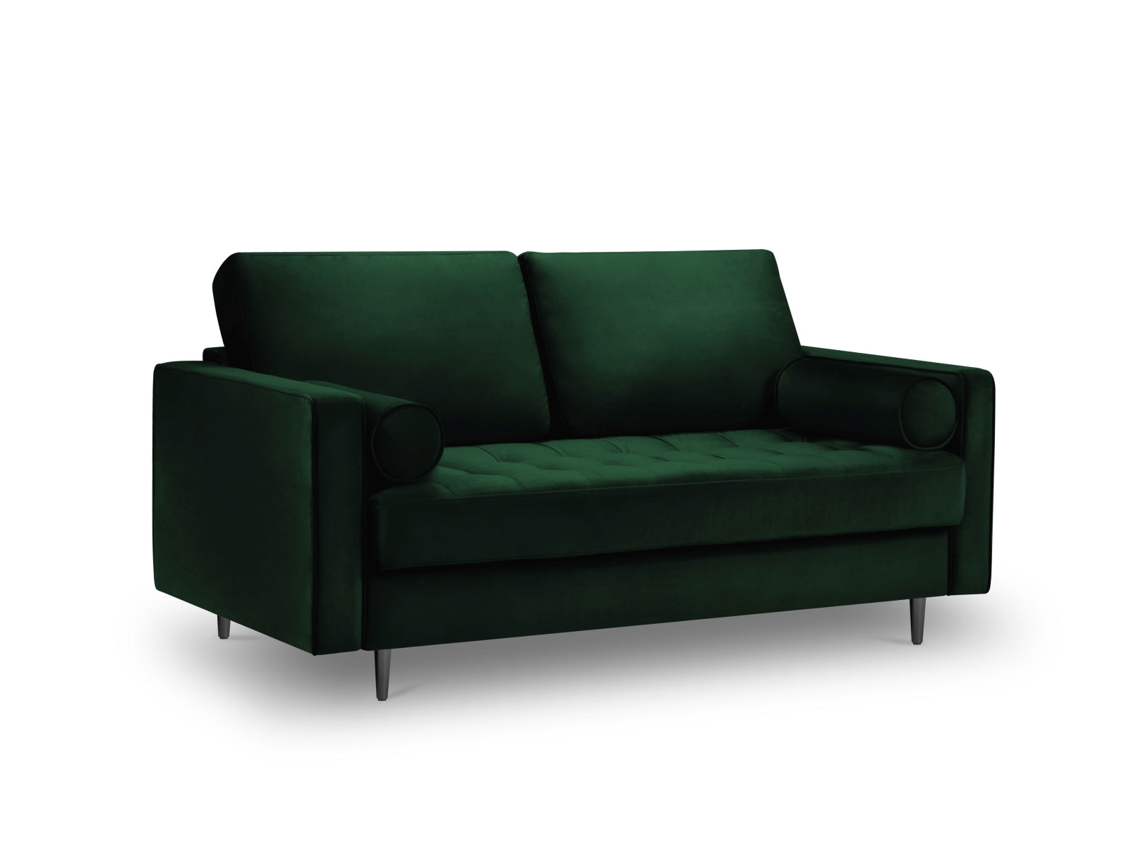 2-Sitzer Sofa Aspen in Bottle Green-Salvador präsentiert im Onlineshop von KAQTU Design AG. 2er Sofa ist von Cosmopolitan Design