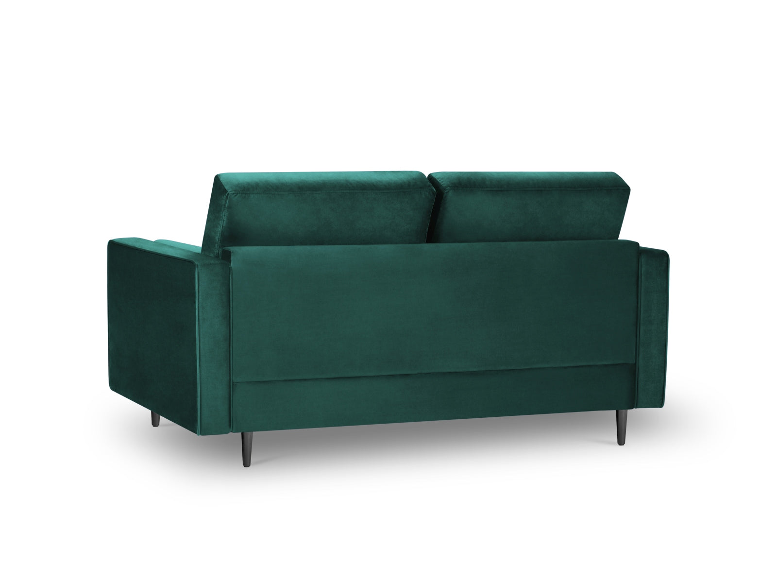 Elegantes 2-Sitzer Sofa Aspen in modernem Petrol, ideal für entspannte Stunden und geschmackvolle Wohnräume.