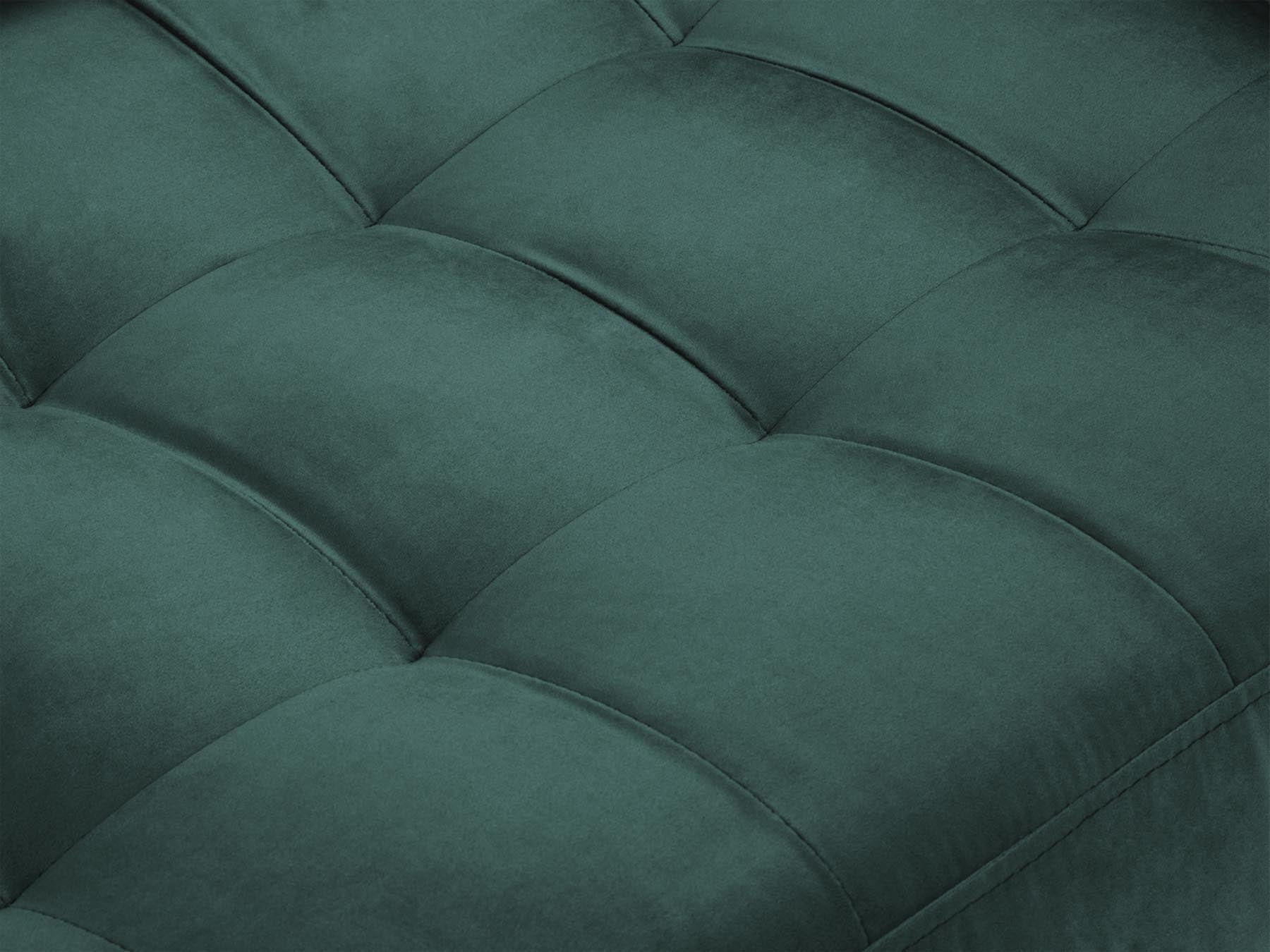 Elegantes 2-Sitzer Sofa Aspen in modernem Petrol, ideal für entspannte Stunden und geschmackvolle Wohnräume.
