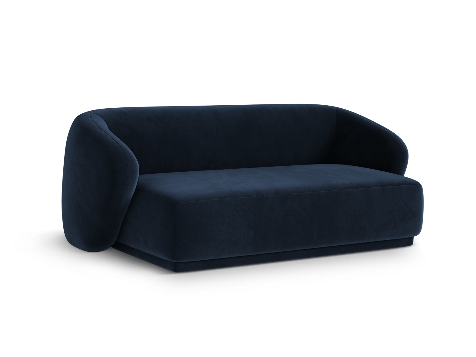 Elegantes 2-Sitzer Sofa Gomera in Royal Blue, stilvoll und modern, ideal für jedes Wohnzimmer, erhältlich bei KAQTU Design AG.