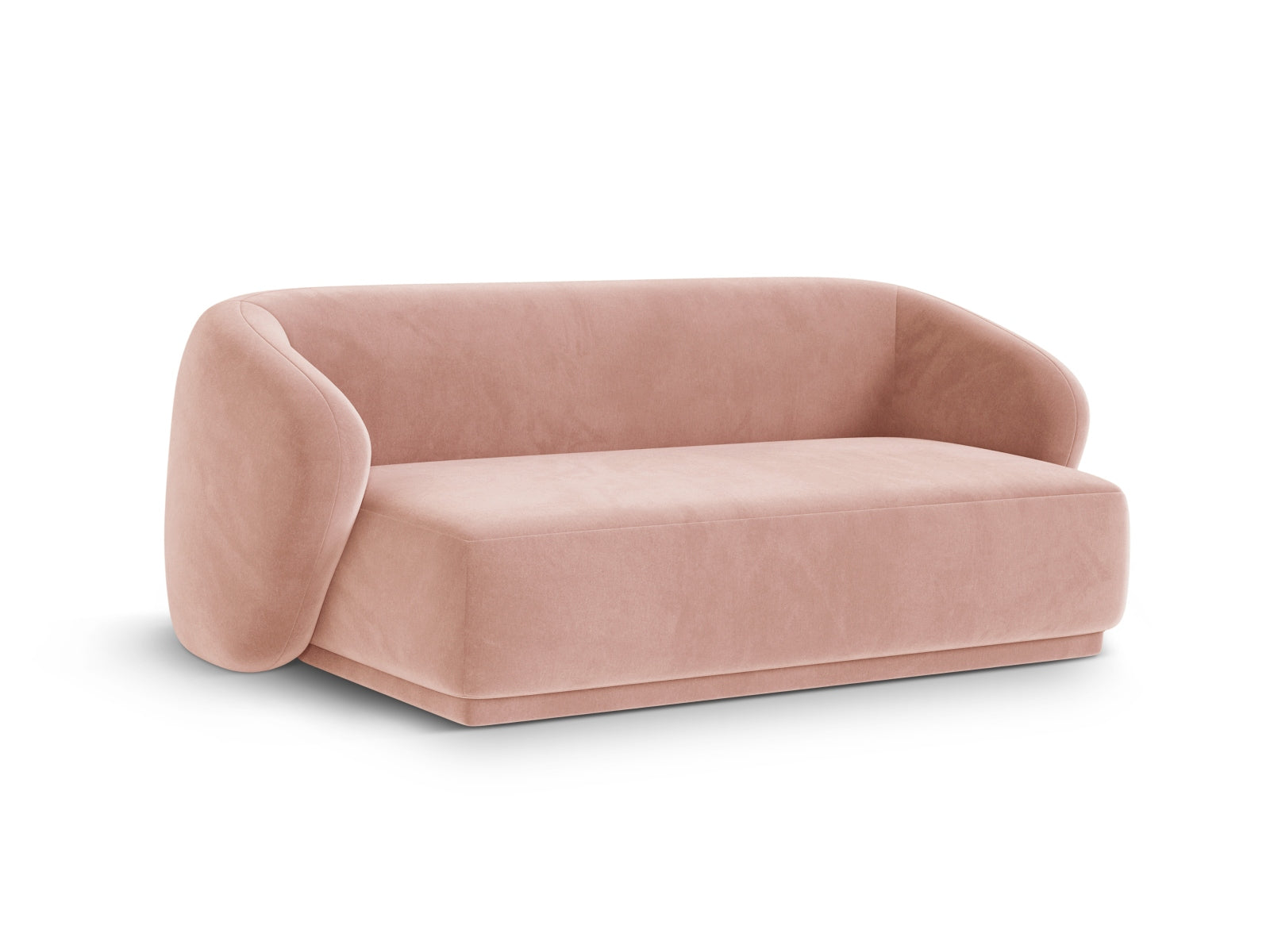 Stylisches 2-Sitzer Sofa Gomera in lebhaftem Pink, ideal für moderne Wohnräume, erhältlich bei KAQTU Design AG.