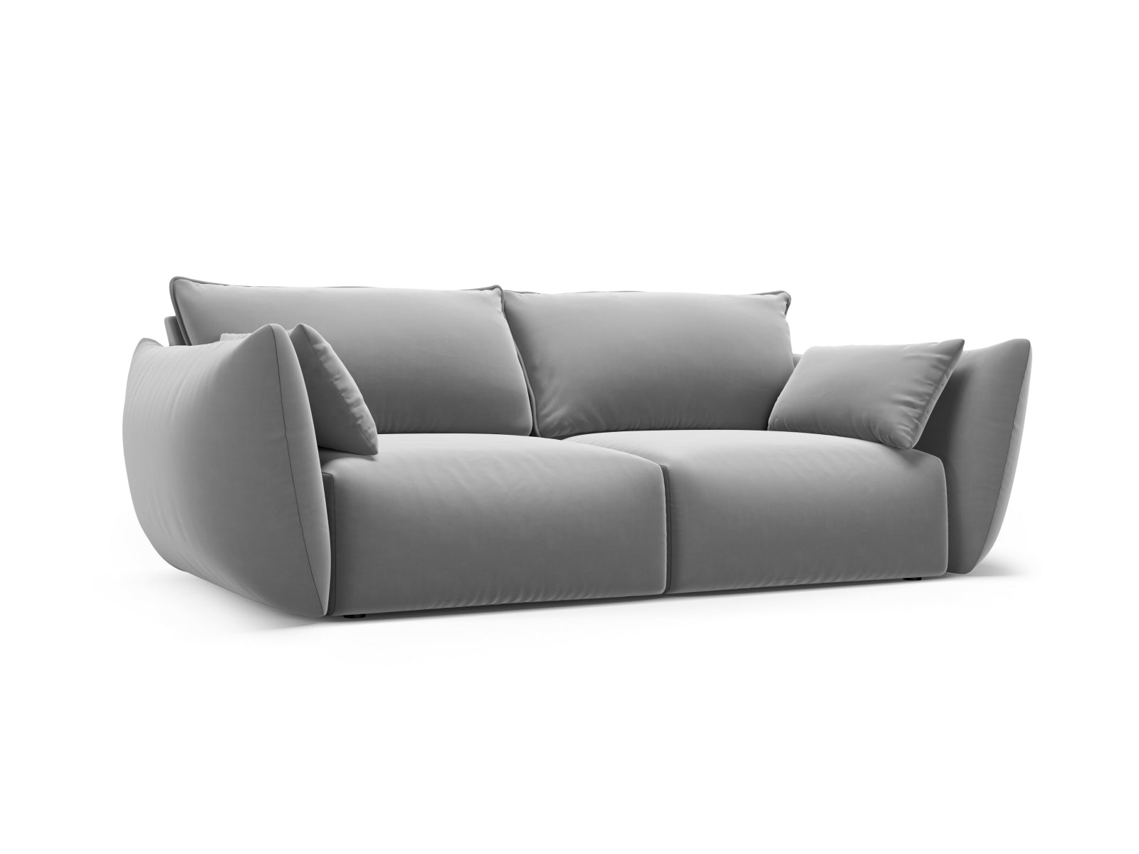 Elegantes 2-Sitzer Sofa Matera in stilvollem Grau, ideal für moderne Wohnräume, erhältlich bei KAQTU Design AG.