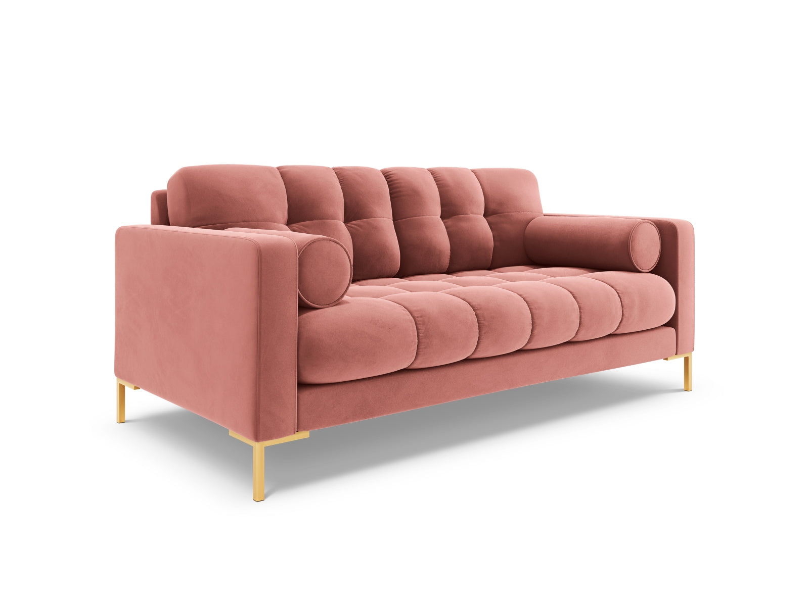 Modernes 2-Sitzer Sofa Bali von Cosmopolitan Design, ideal für entspannte Stunden und geschmackvolle Wohnräume in dezenten Farbtönen.