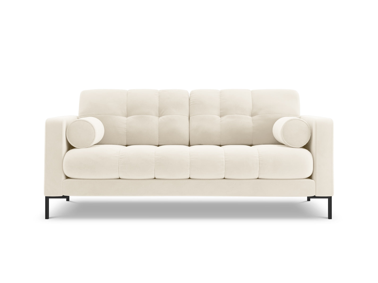 2-Sitzer Sofa Bali in Light Beige-Bluvel präsentiert im Onlineshop von KAQTU Design AG. 2er Sofa ist von Cosmopolitan Design