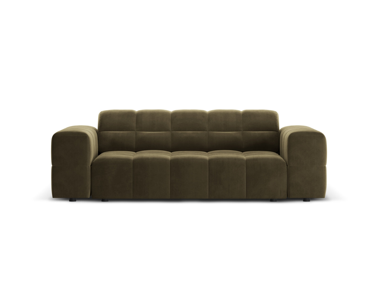 Chicago Velour Sofa 2 Sitzer 102cm in Green präsentiert im Onlineshop von KAQTU Design AG. 2er Sofa ist von Cosmopolitan Design