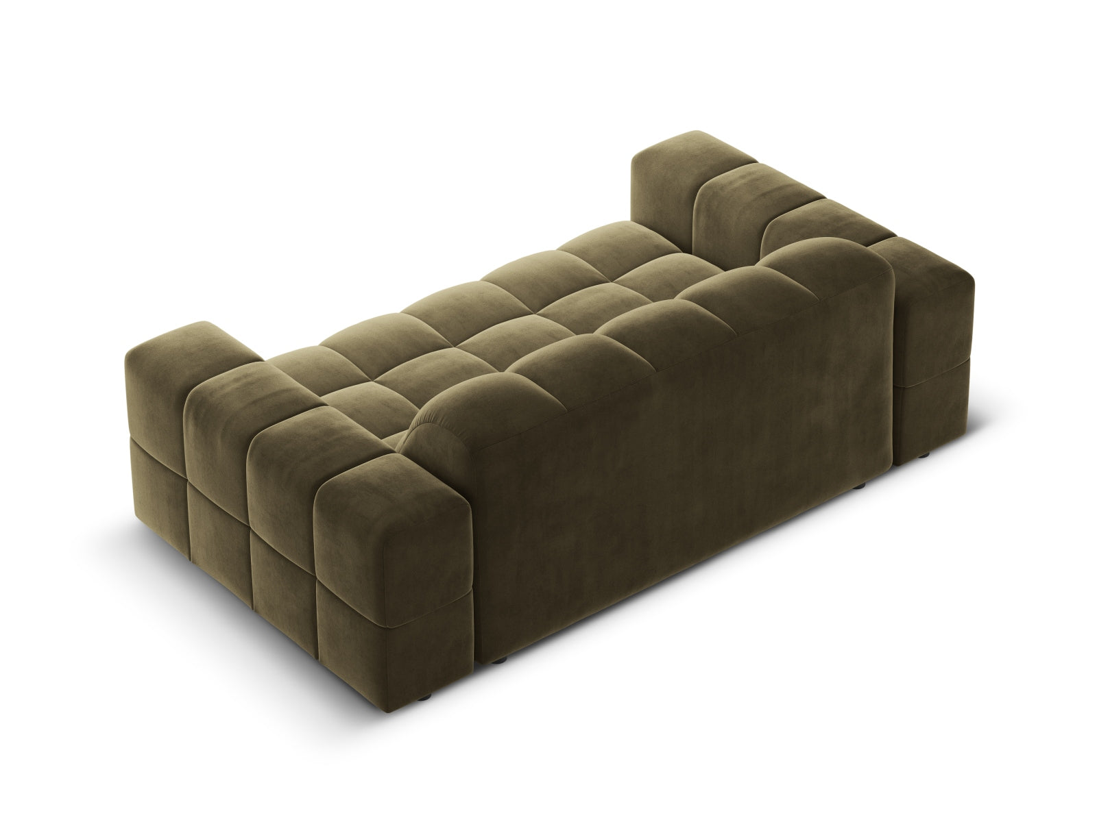 Entdecken Sie das elegante Chicago Velour Sofa 2 Sitzer von Cosmopolitan Design – perfekt für Ihr modernes Zuhause und für ultimativen Komfort.