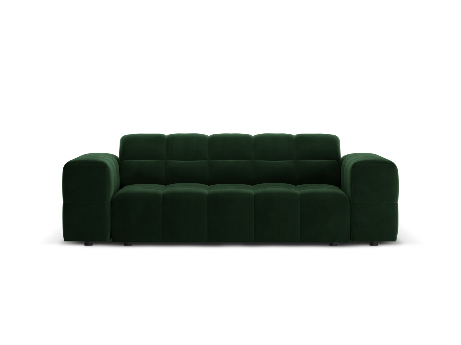 Chicago Velour Sofa 2 Sitzer 102cm in Bottle Green präsentiert im Onlineshop von KAQTU Design AG. 2er Sofa ist von Cosmopolitan Design