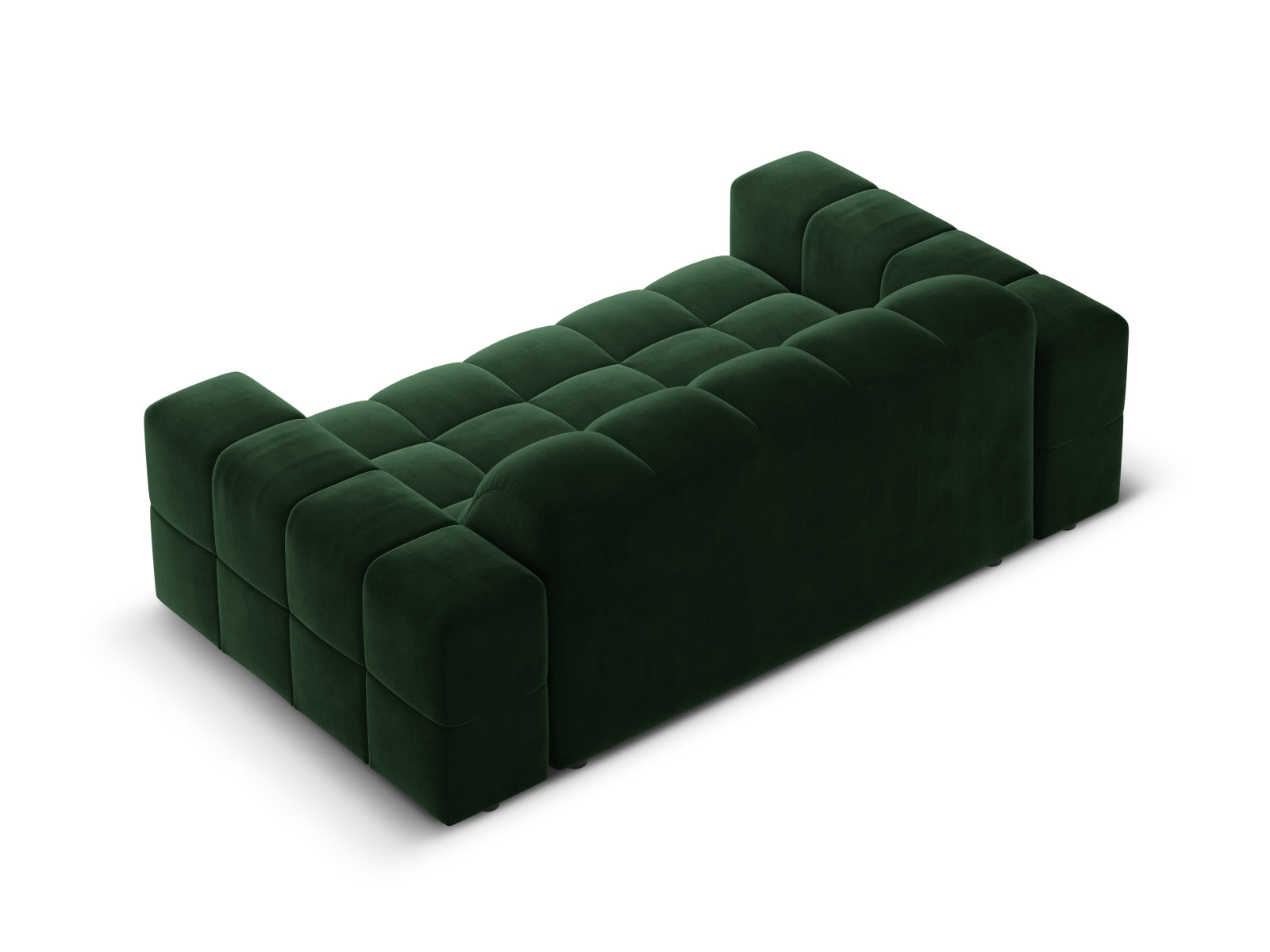Erleben Sie das stilvolle Chicago Velour Sofa 2 Sitzer von Cosmopolitan Design – ideal für Ihr modernes Wohnzimmer und höchsten Sitzkomfort.