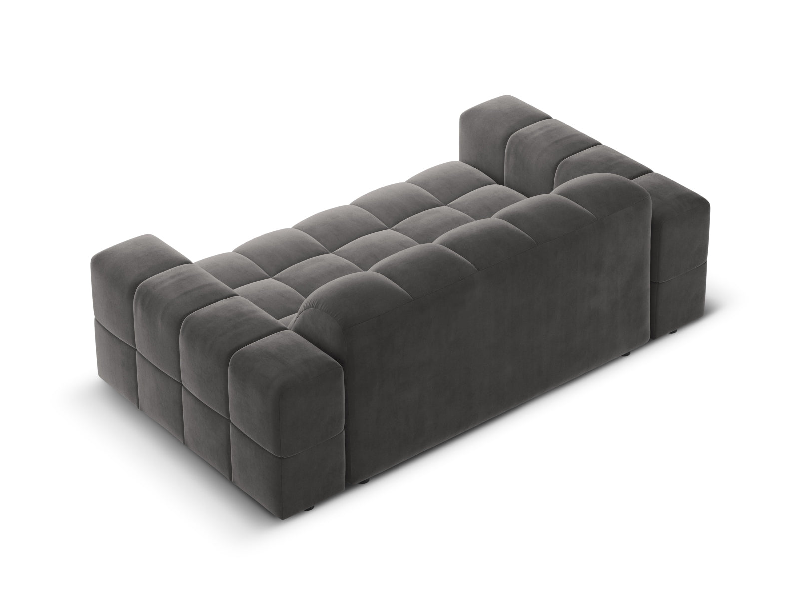 Entdecken Sie das elegante Chicago Velour Sofa 2 Sitzer von Cosmopolitan Design – perfekt für Ihr modernes Zuhause und für ultimativen Komfort.