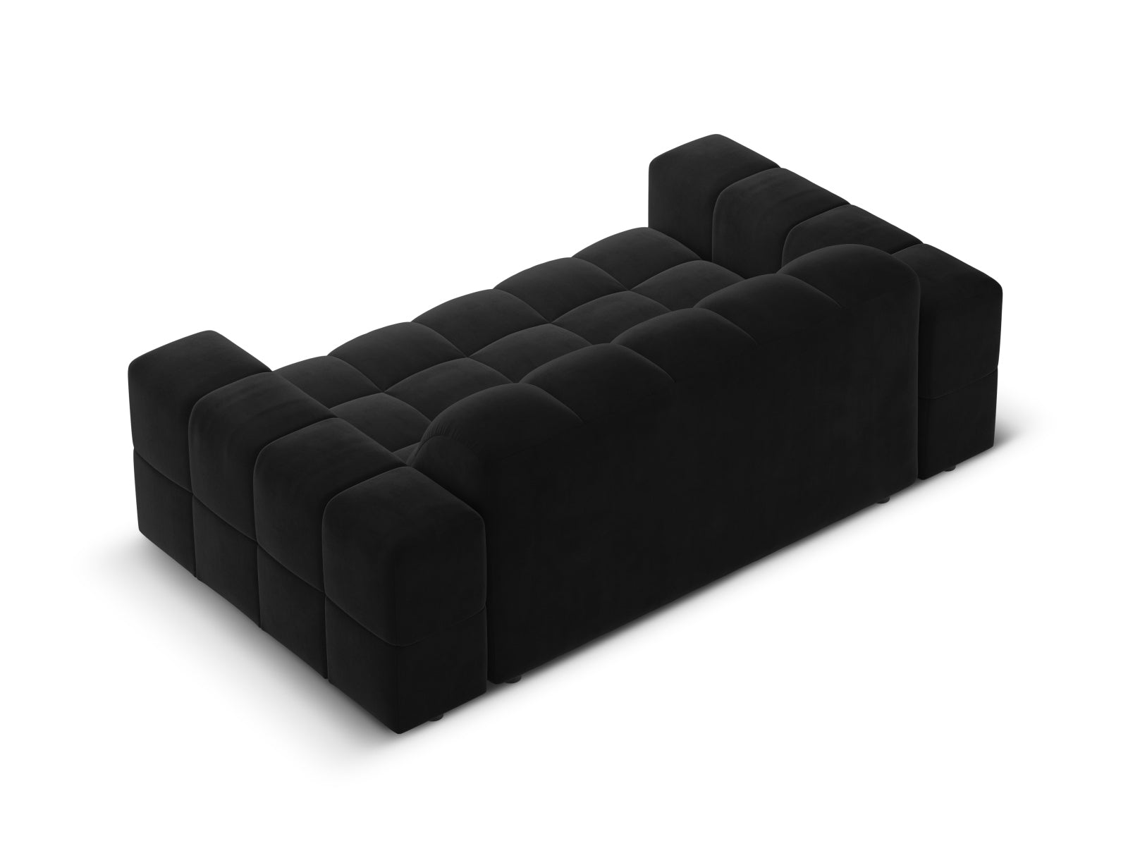 Erleben Sie das stilvolle Chicago Velour Sofa 2 Sitzer von Cosmopolitan Design – ideal für Ihr modernes Wohnzimmer und höchsten Sitzkomfort.