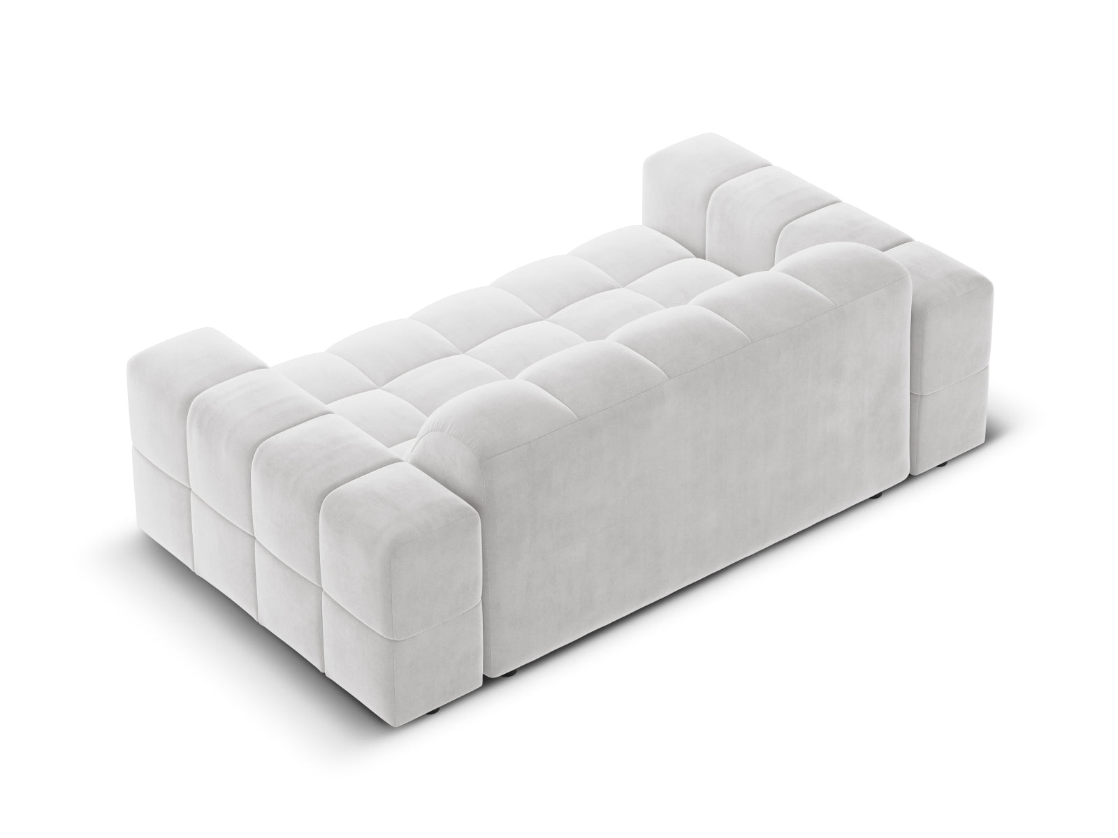 Entdecken Sie das elegante Chicago Velour Sofa 2 Sitzer von Cosmopolitan Design – perfekt für Ihr modernes Zuhause und für ultimativen Komfort.
