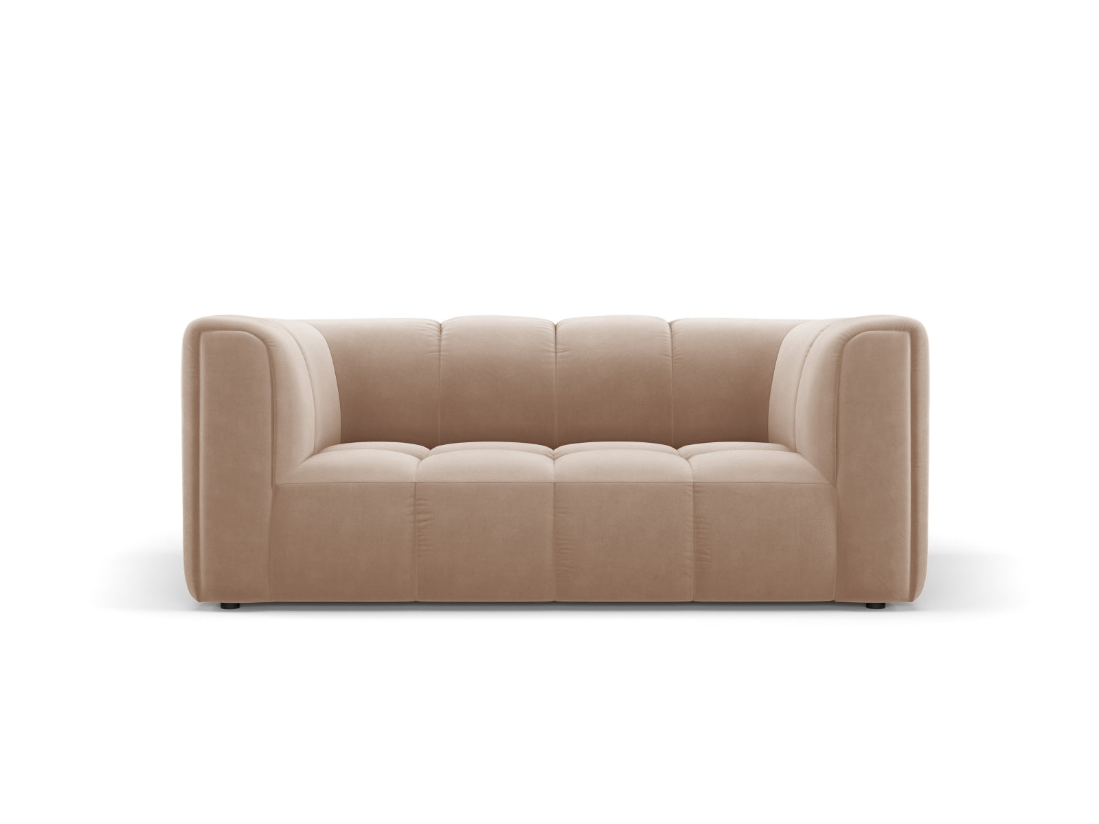 2-Sitzer Sofa Moritz in Beige-Bluvel präsentiert im Onlineshop von KAQTU Design AG. 2er Sofa ist von Cosmopolitan Design