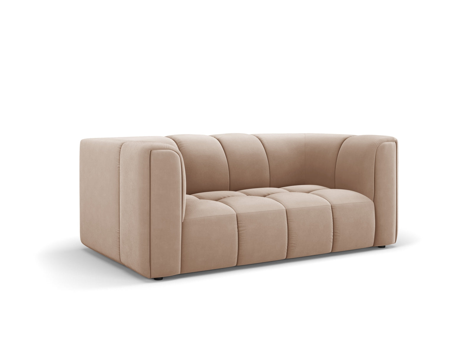Beige 2-Sitzer Sofa Moritz von Cosmopolitan Design, stilvolles und modernes Möbelstück für Ihr Wohnzimmer, erhältlich bei KAQTU Design AG.