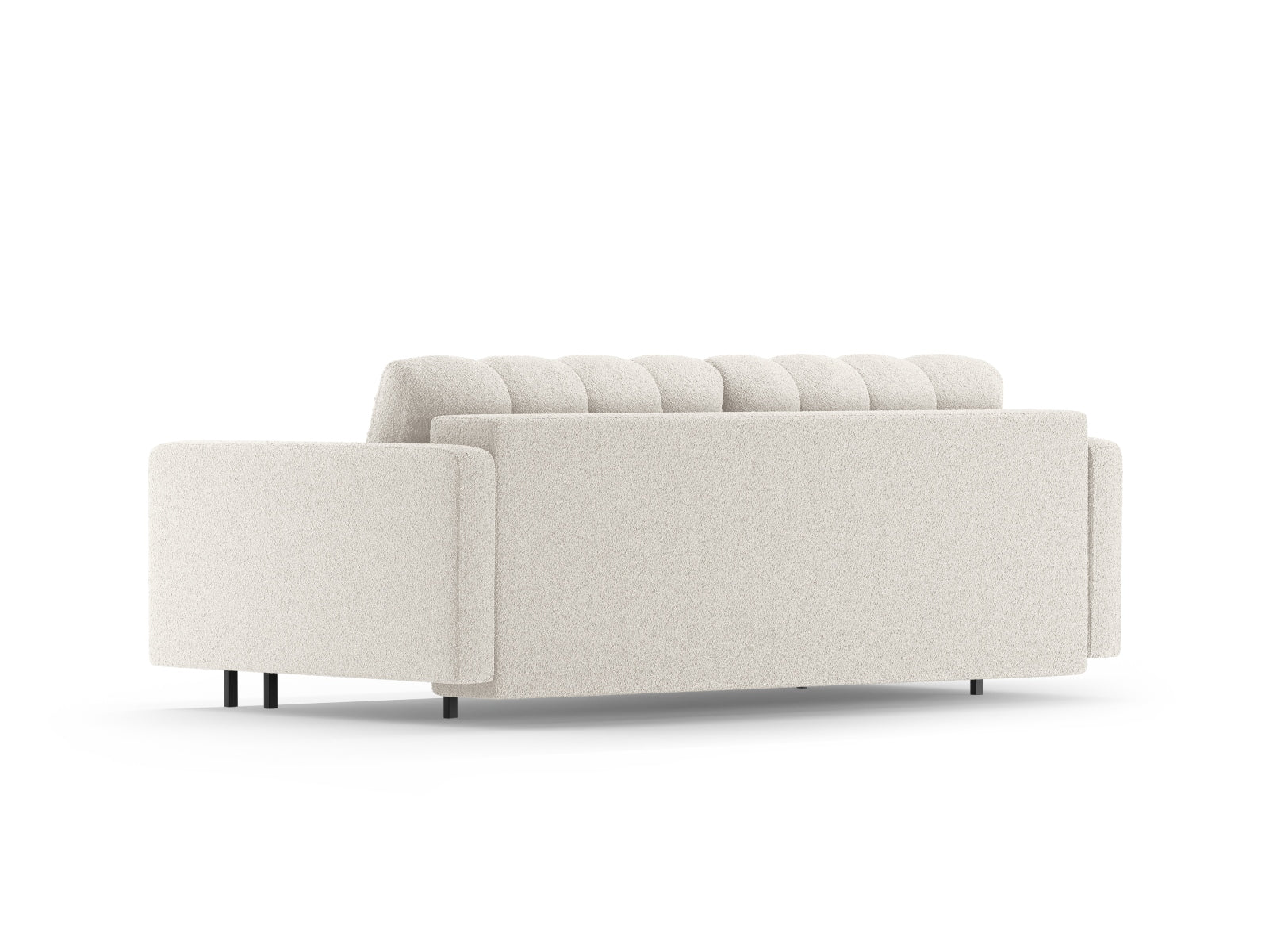 3-Sitzer Sofa Bali mit Schlaffunktion und Stauraum in White-Baloo präsentiert im Onlineshop von KAQTU Design AG. Bettsofa ist von Cosmopolitan Design