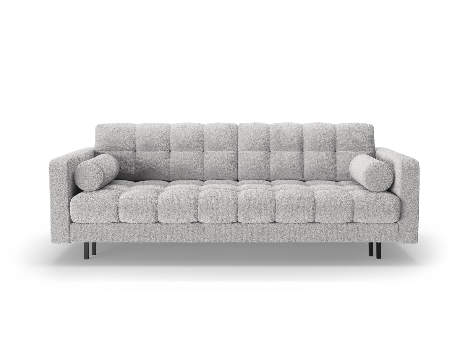 3-Sitzer Sofa Bali mit Schlaffunktion und Stauraum in Light Grey-Baloo präsentiert im Onlineshop von KAQTU Design AG. Bettsofa ist von Cosmopolitan Design