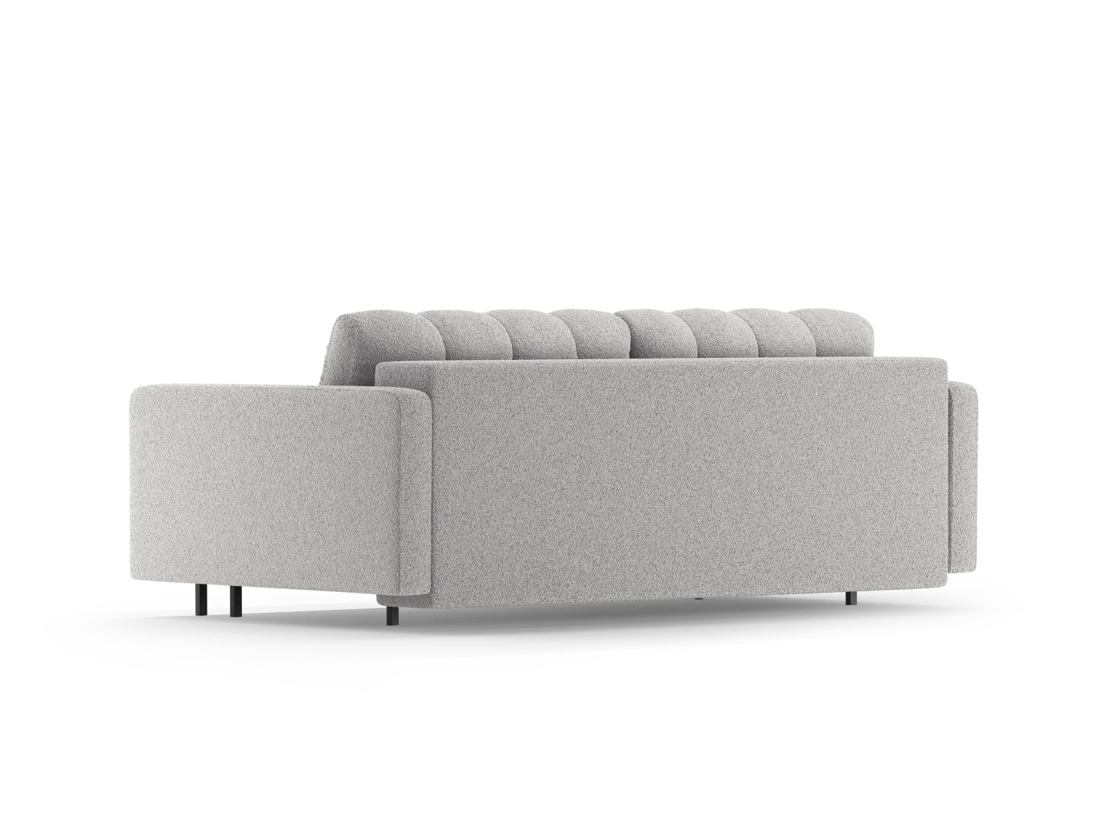 3-Sitzer Sofa Bali mit Schlaffunktion und Stauraum in Light Grey-Baloo präsentiert im Onlineshop von KAQTU Design AG. Bettsofa ist von Cosmopolitan Design