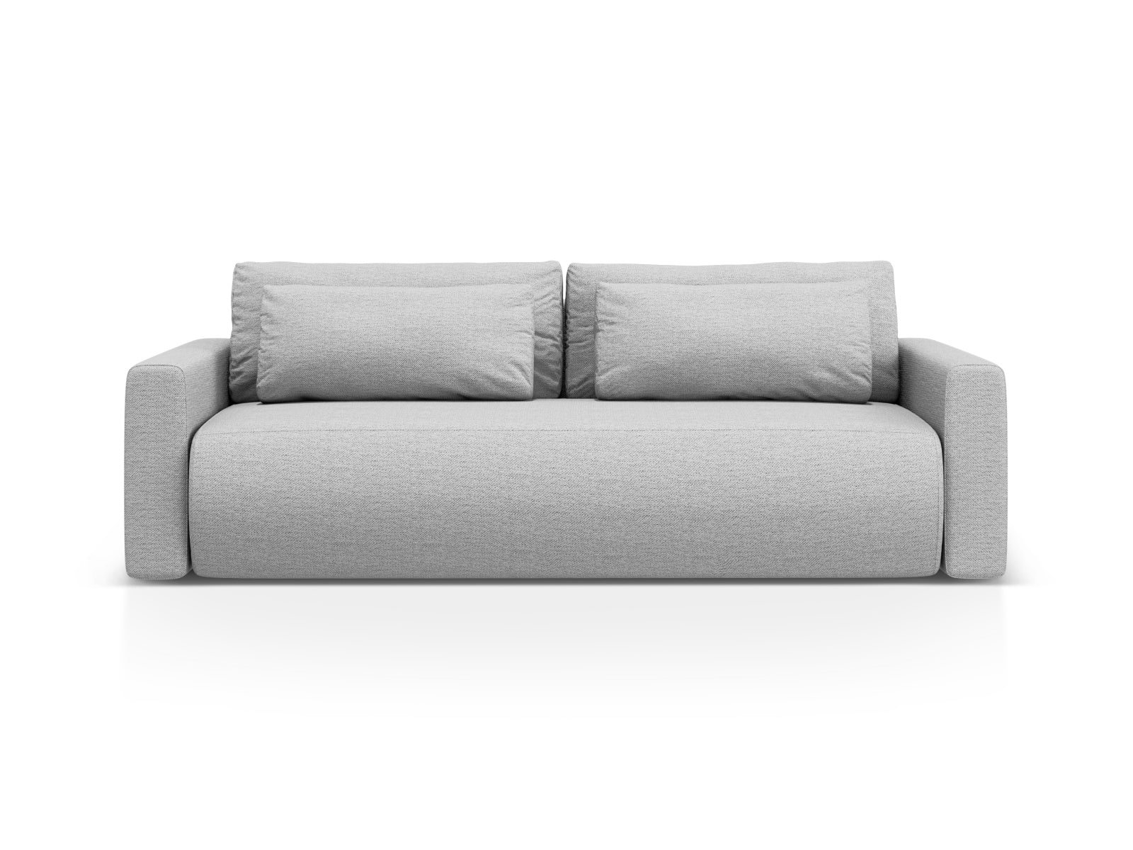 Belfast Sofa mit Schlaffunktion und Stauraum 3 Sitzer in Light Grey-Heritage präsentiert im Onlineshop von KAQTU Design AG. Bettsofa ist von Cosmopolitan Design