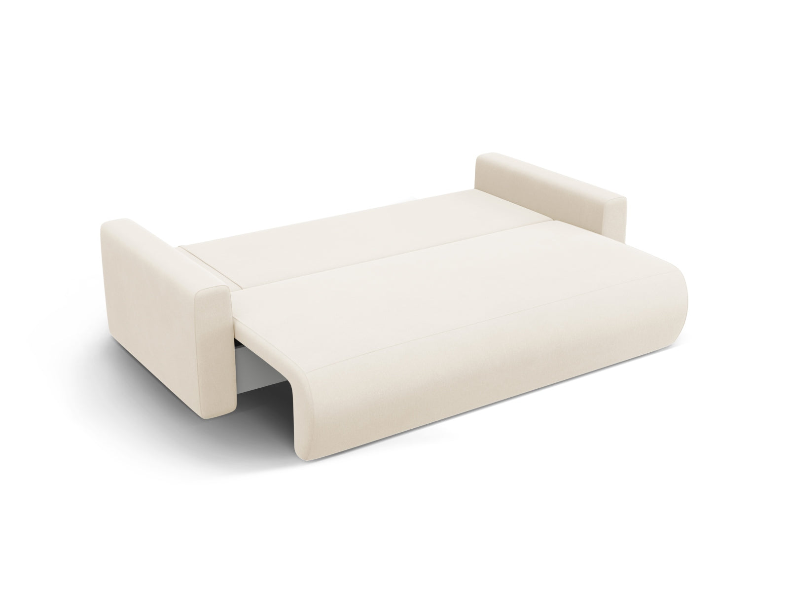 Erleben Sie das elegante Belfast Velour Sofa von Cosmopolitan Design – ein 3-Sitzer mit cleverer Schlaffunktion und praktischem Stauraum für Ihr Zuhause.