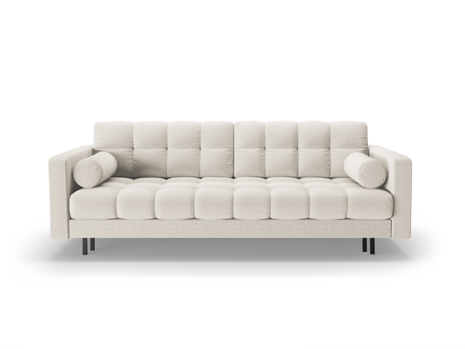 3-Sitzer Sofa Bali mit Schlaffunktion und Stauraum in Light Beige-Neve präsentiert im Onlineshop von KAQTU Design AG. Bettsofa ist von Cosmopolitan Design
