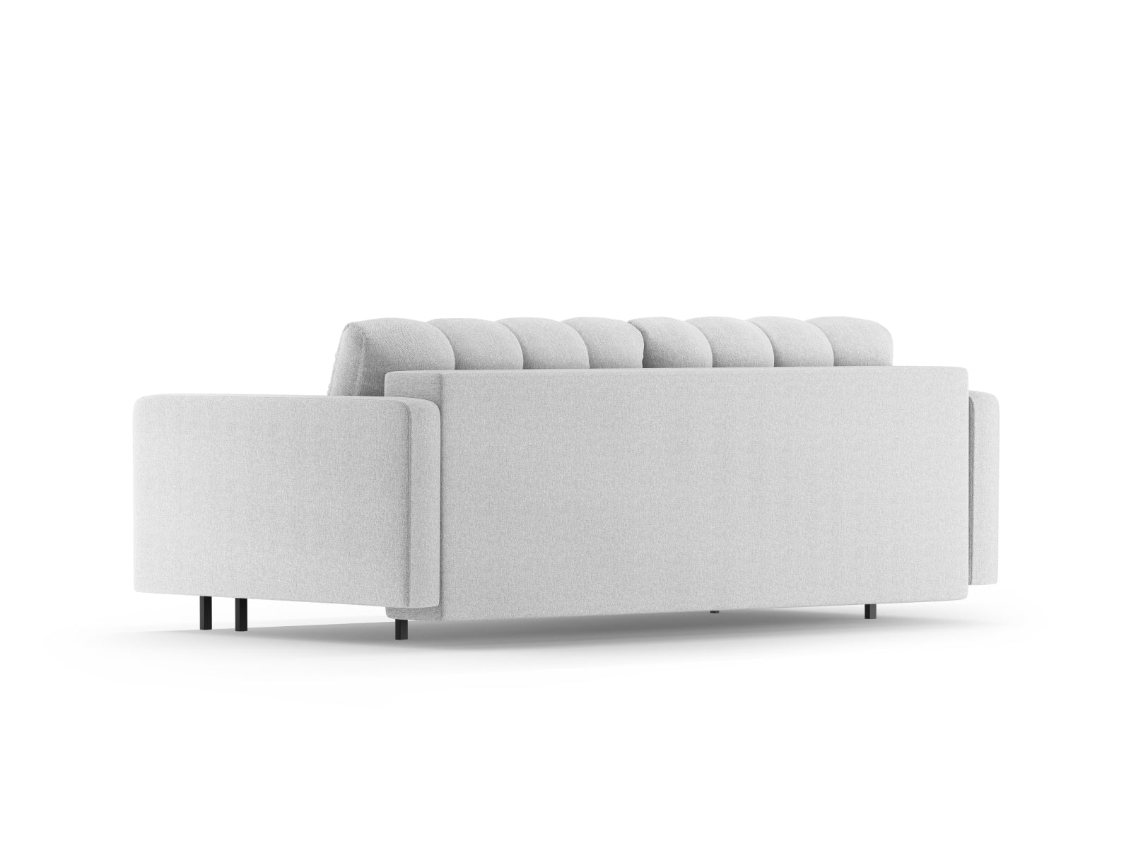 3-Sitzer Sofa Bali mit Schlaffunktion und Stauraum in Light Grey-Neve präsentiert im Onlineshop von KAQTU Design AG. Bettsofa ist von Cosmopolitan Design