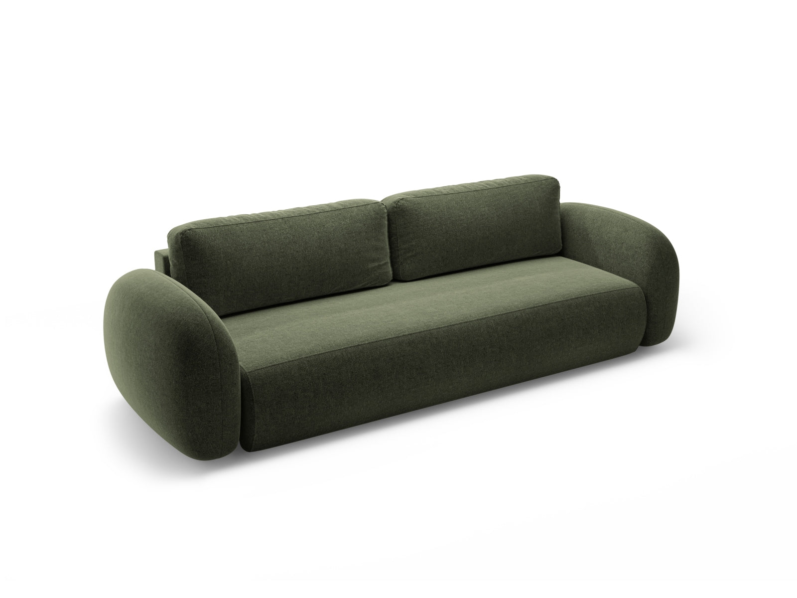 Erleben Sie das stilvolle 3-Sitzer Sofa Tonale von Cosmopolitan Design – perfekt für Schlafkomfort und cleveren Stauraum in Ihrem Wohnraum.