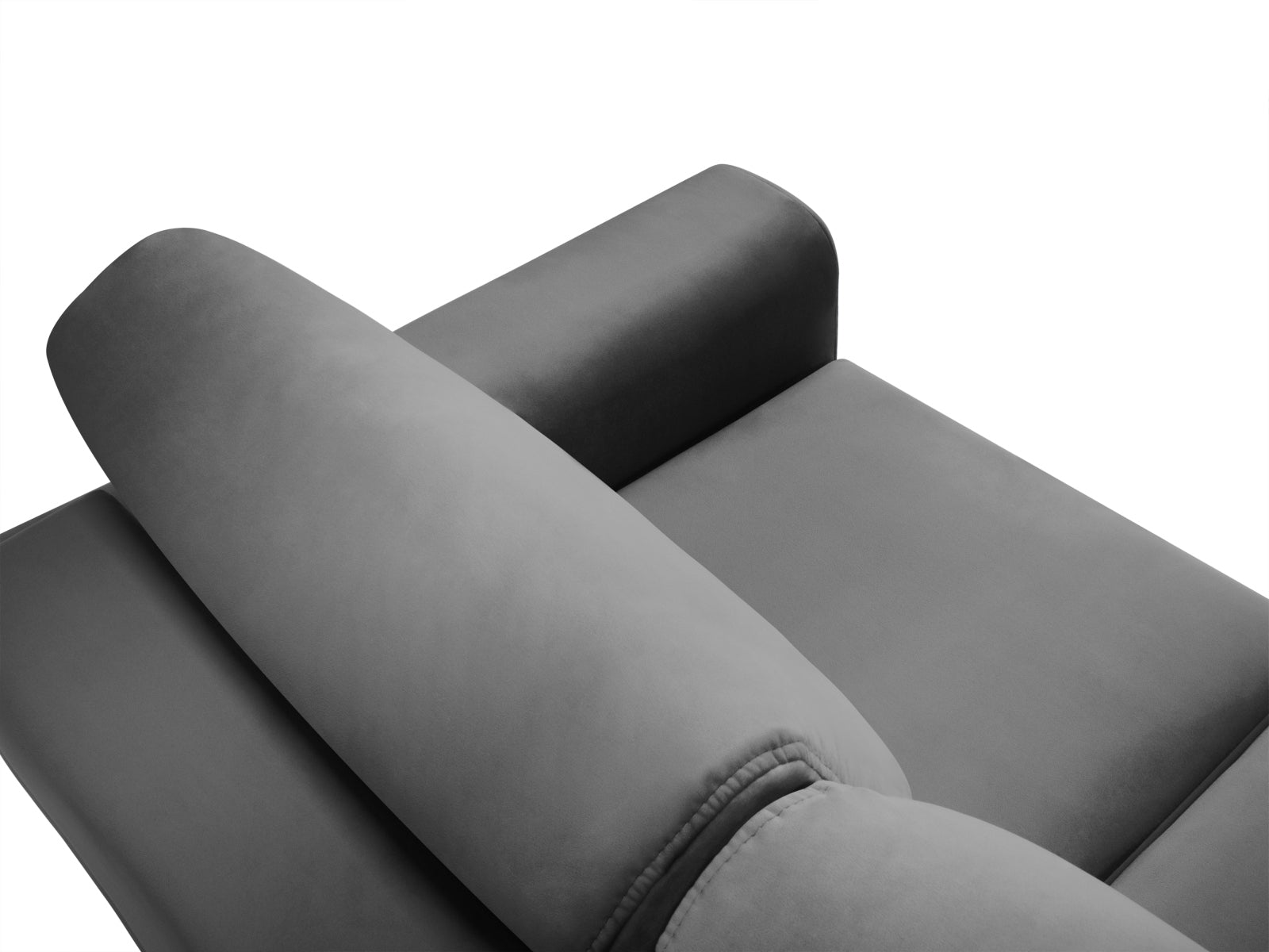 Stylisches Kyoto Bettsofa in Grau, 3-Sitzer mit praktischer Schlaffunktion und Stauraum, perfekt für vielseitige Wohnkonzepte.