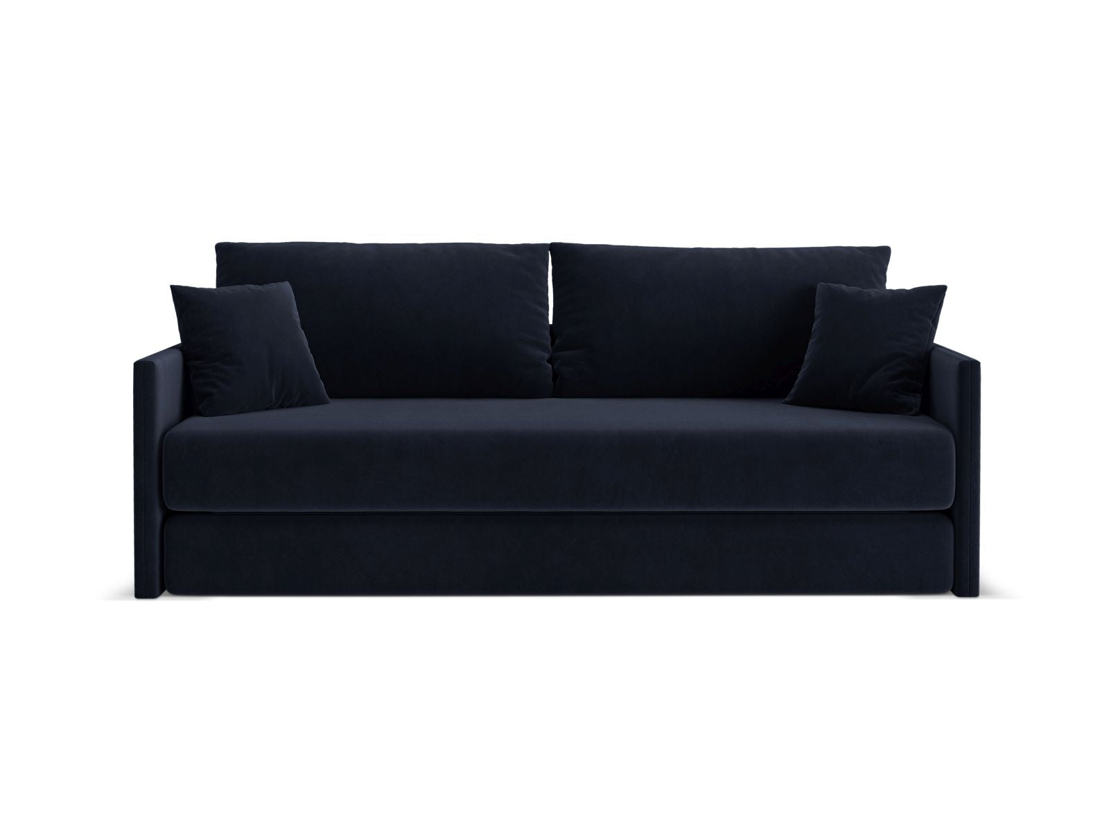 3-Sitzer Sofa mit Schlaffunktion Shannon in Royal Blue-Salvador präsentiert im Onlineshop von KAQTU Design AG. Bettsofa ist von Cosmopolitan Design