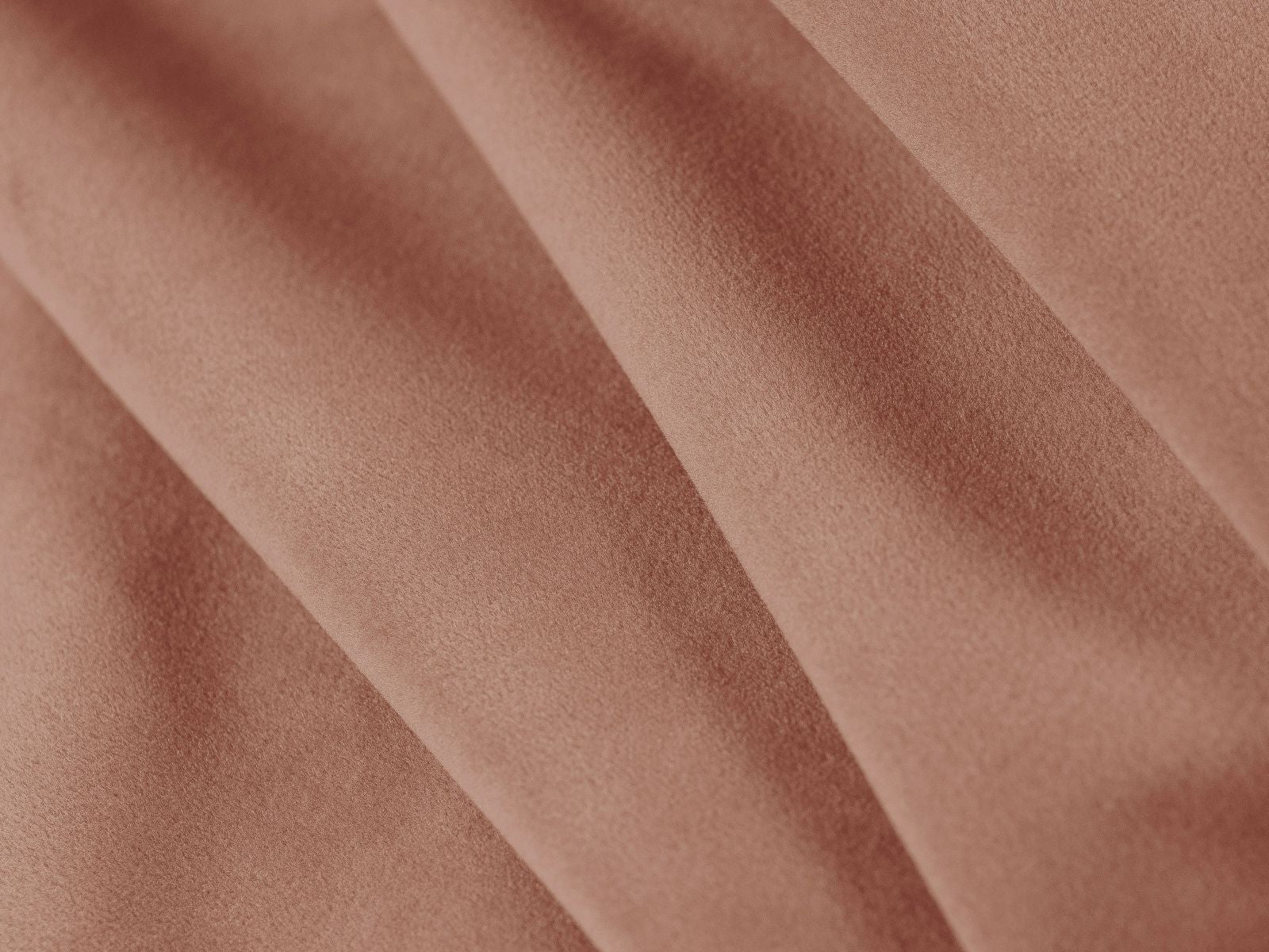 Stylisches 3-Sitzer Bettsofa Shannon in sanftem Rosa, perfekt für kleine Räume, bietet Komfort und eine praktische Schlaffunktion.