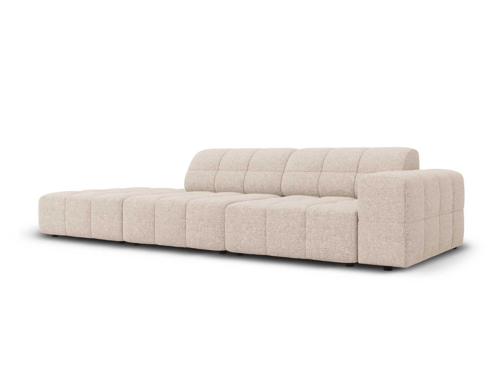 Erleben Sie das stilvolle Chicago Sofa links 3-Sitzer von Cosmopolitan Design – ideal für Ihr modernes Wohnzimmer und optimalen Komfort.