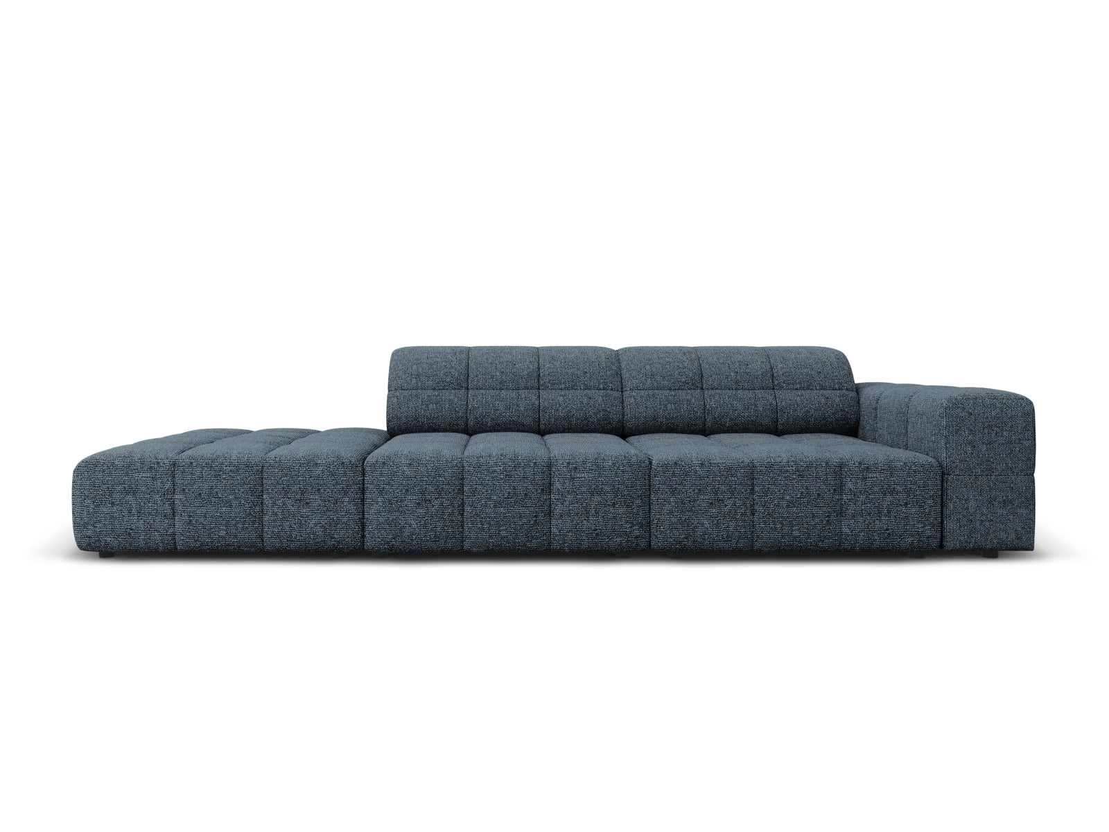 Chicago Sofa links 3 Sitzer 102cm in Royal Blue präsentiert im Onlineshop von KAQTU Design AG. L-Sofa links ist von Cosmopolitan Design