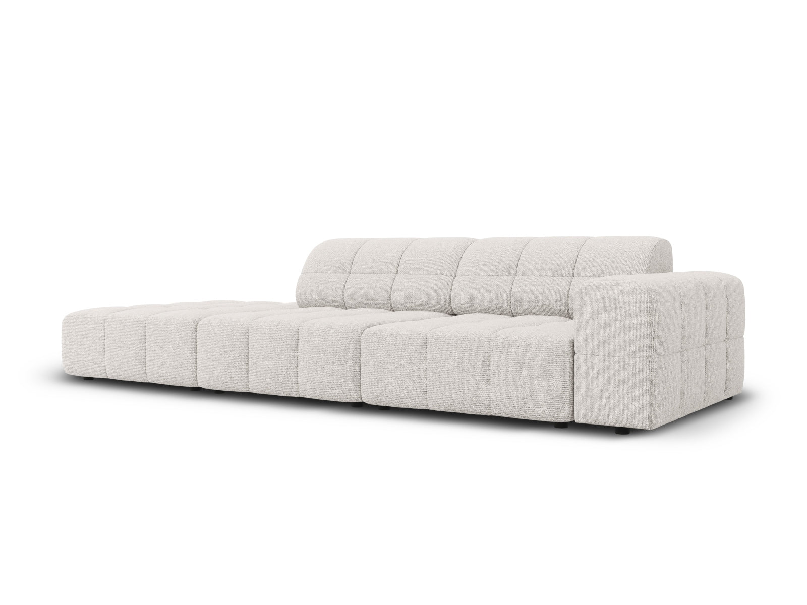 Entdecken Sie das elegante Chicago Sofa links 3-Sitzer von Cosmopolitan Design – perfekt für Ihr modernes Zuhause und höchsten Sitzkomfort.