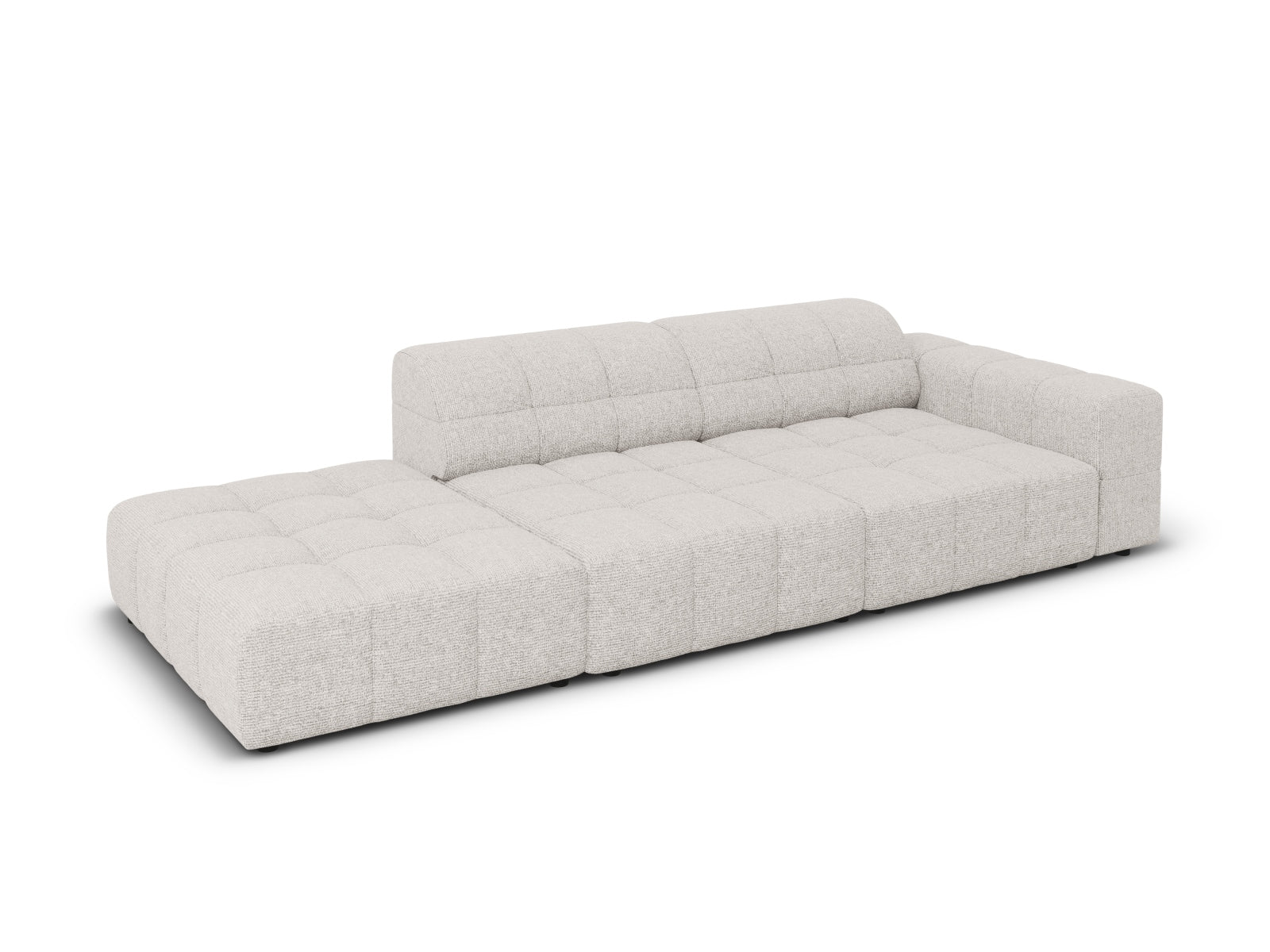 Erleben Sie das stilvolle Chicago Sofa links 3-Sitzer von Cosmopolitan Design – ideal für Ihr modernes Wohnzimmer und optimalen Komfort.