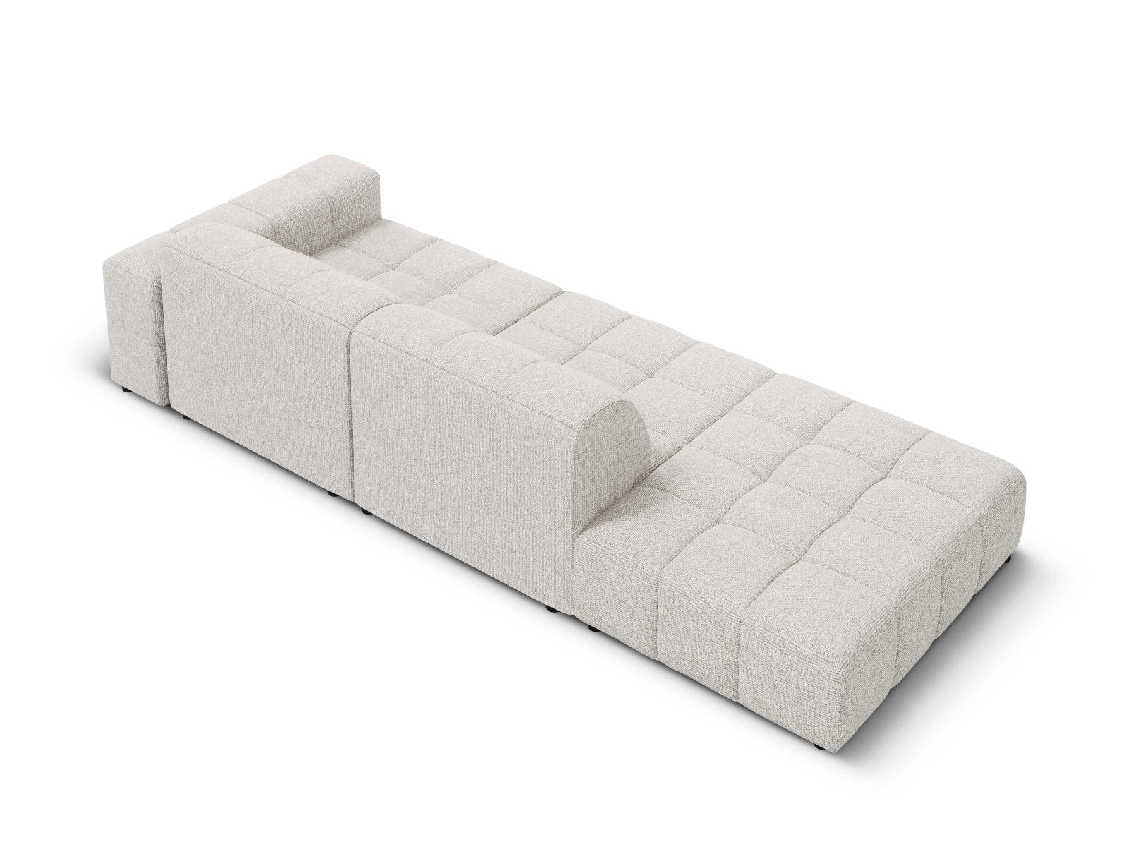 Entdecken Sie das elegante Chicago Sofa links 3-Sitzer von Cosmopolitan Design – perfekt für Ihr modernes Zuhause und höchsten Sitzkomfort.