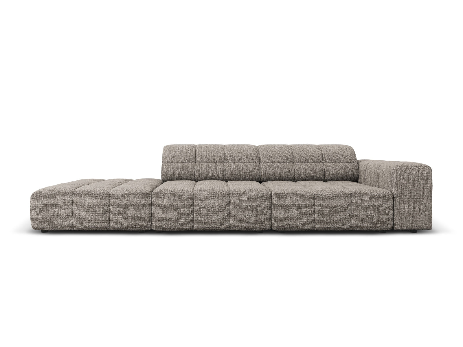 Chicago Sofa links 3 Sitzer 102cm in Grey präsentiert im Onlineshop von KAQTU Design AG. L-Sofa links ist von Cosmopolitan Design
